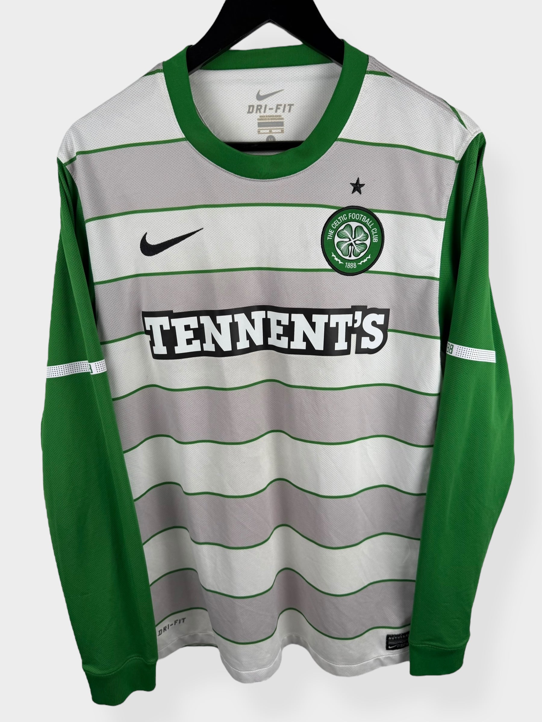 2011-12 CELTIC HOME SHIRT LS M - Authentic Football Club