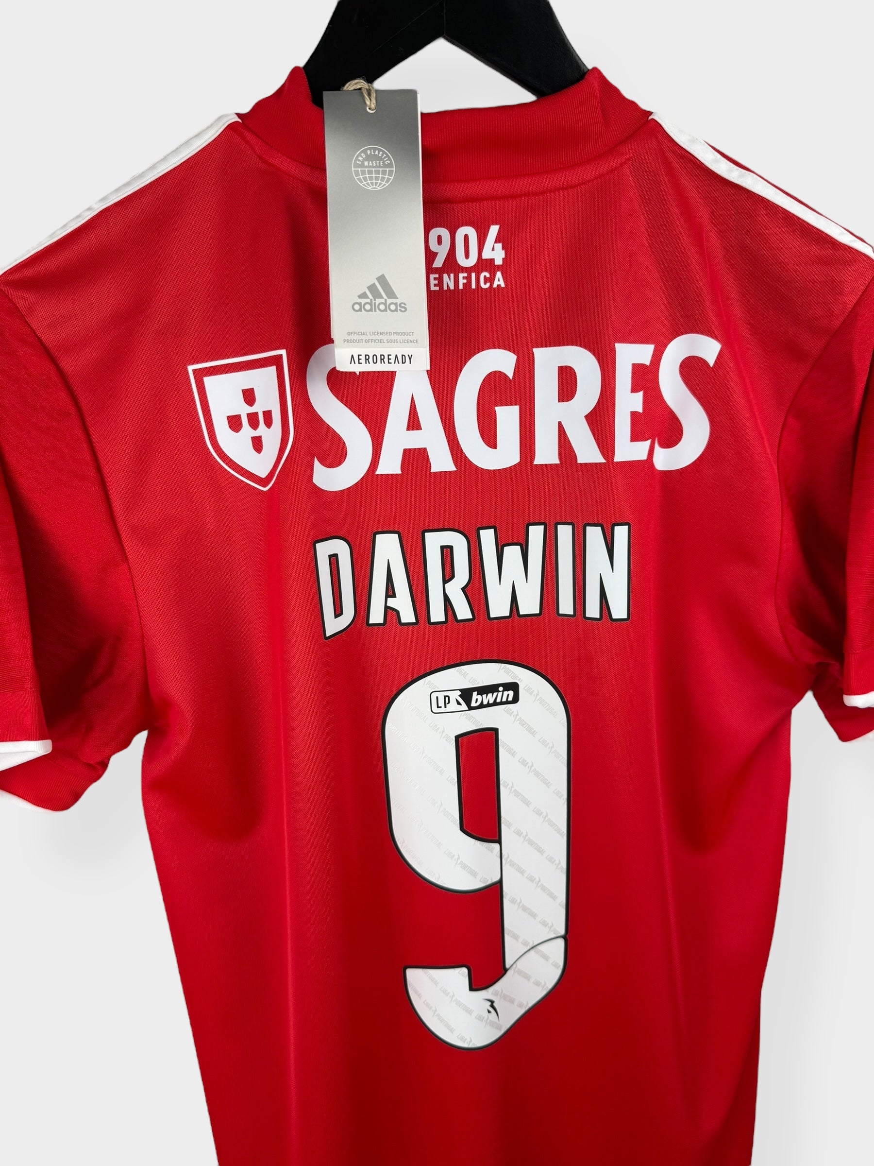 2021-22 BENFICA HOME SHIRT DARWIN #9