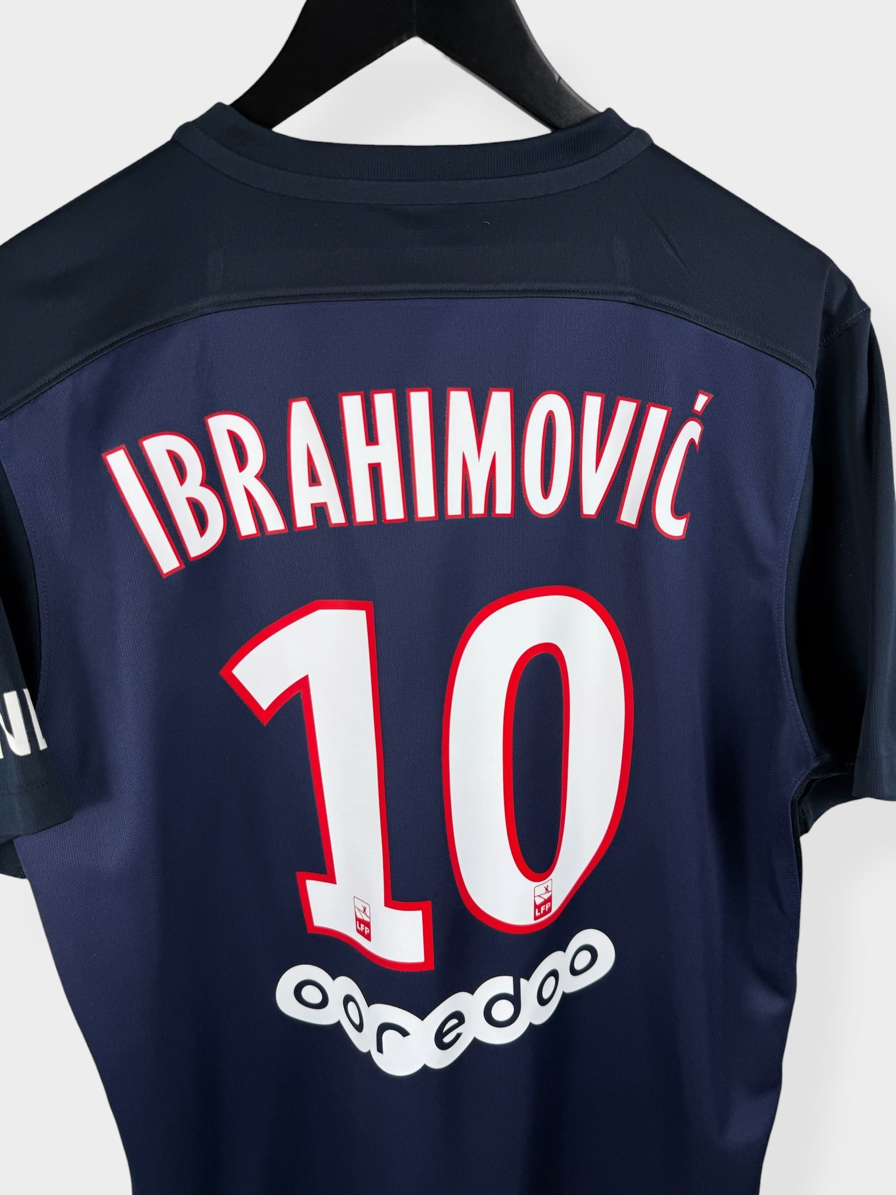 2015-16 PARIS SAINT-GERMAIN HOME SHIRT IBRAHIMOVIC #10 L
