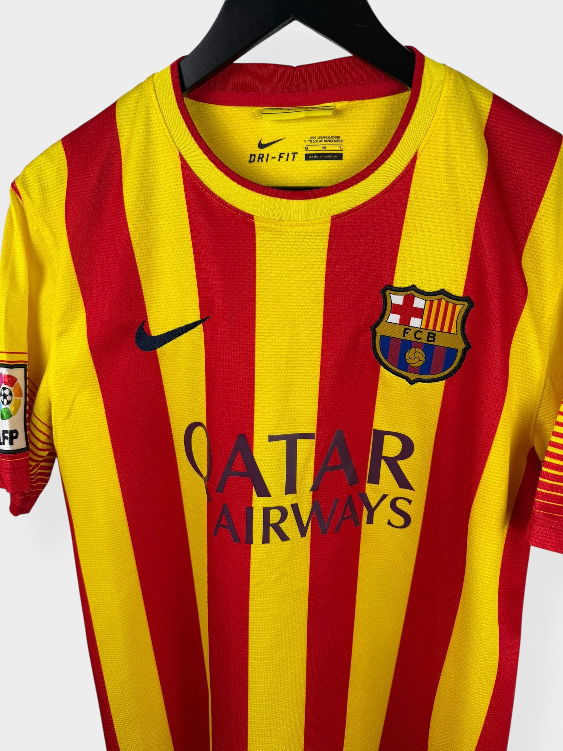2013-14 BARCELONA AWAY SHIRT NEYMAR JR #11 M - Authentic Football Club