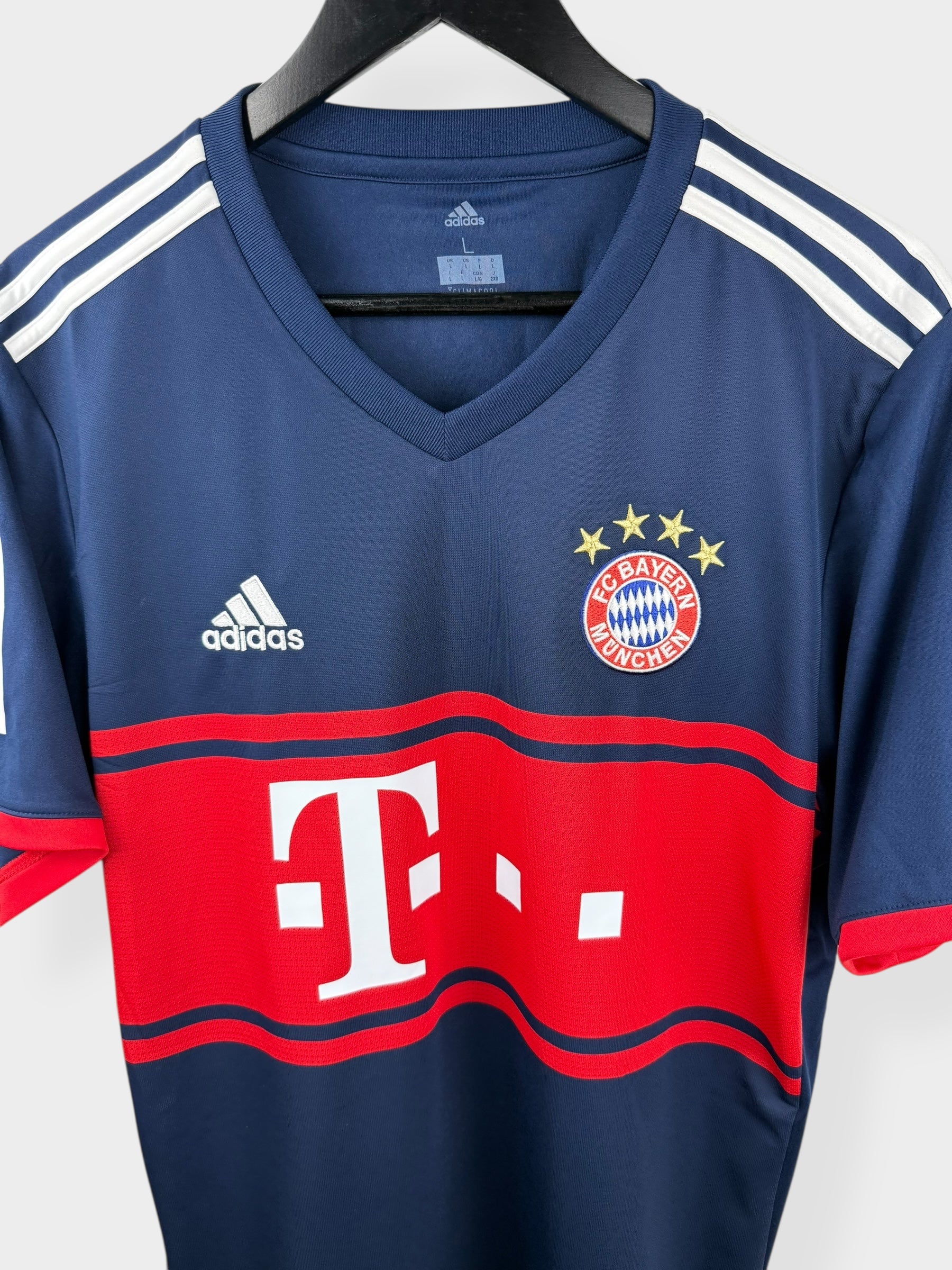 2017-18 BAYERN MUNICH UITSHIRT ROBBEN #10 L