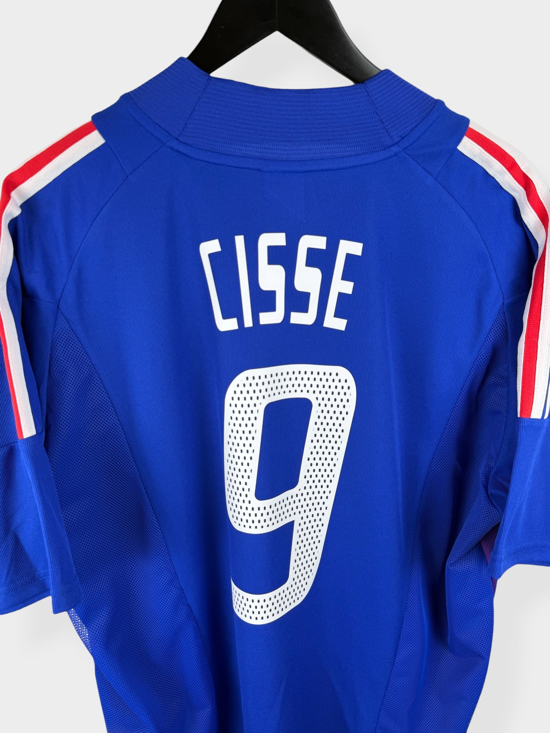 MAILLOT DOMICILE FRANCE 2002-04 CISSE #9 XL
