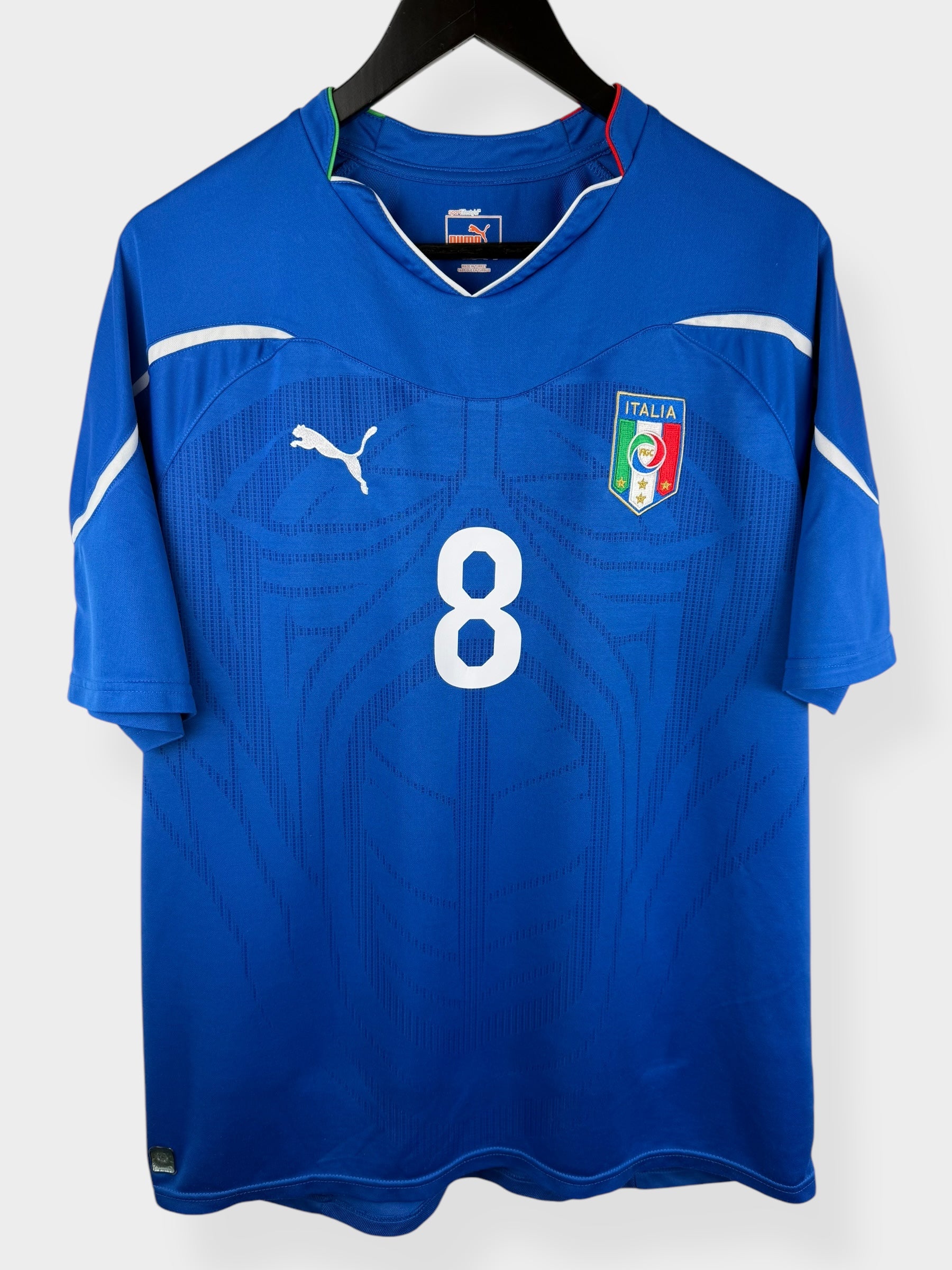 2010-12 ITALY HOME SHIRT GATTUSO #8 XL