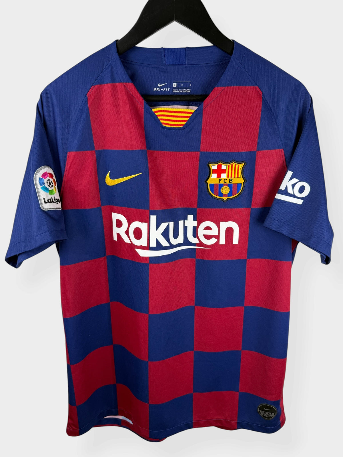 2019-20 BARCELONA HOME SHIRT MESSI #10 L - Authentic Football Club