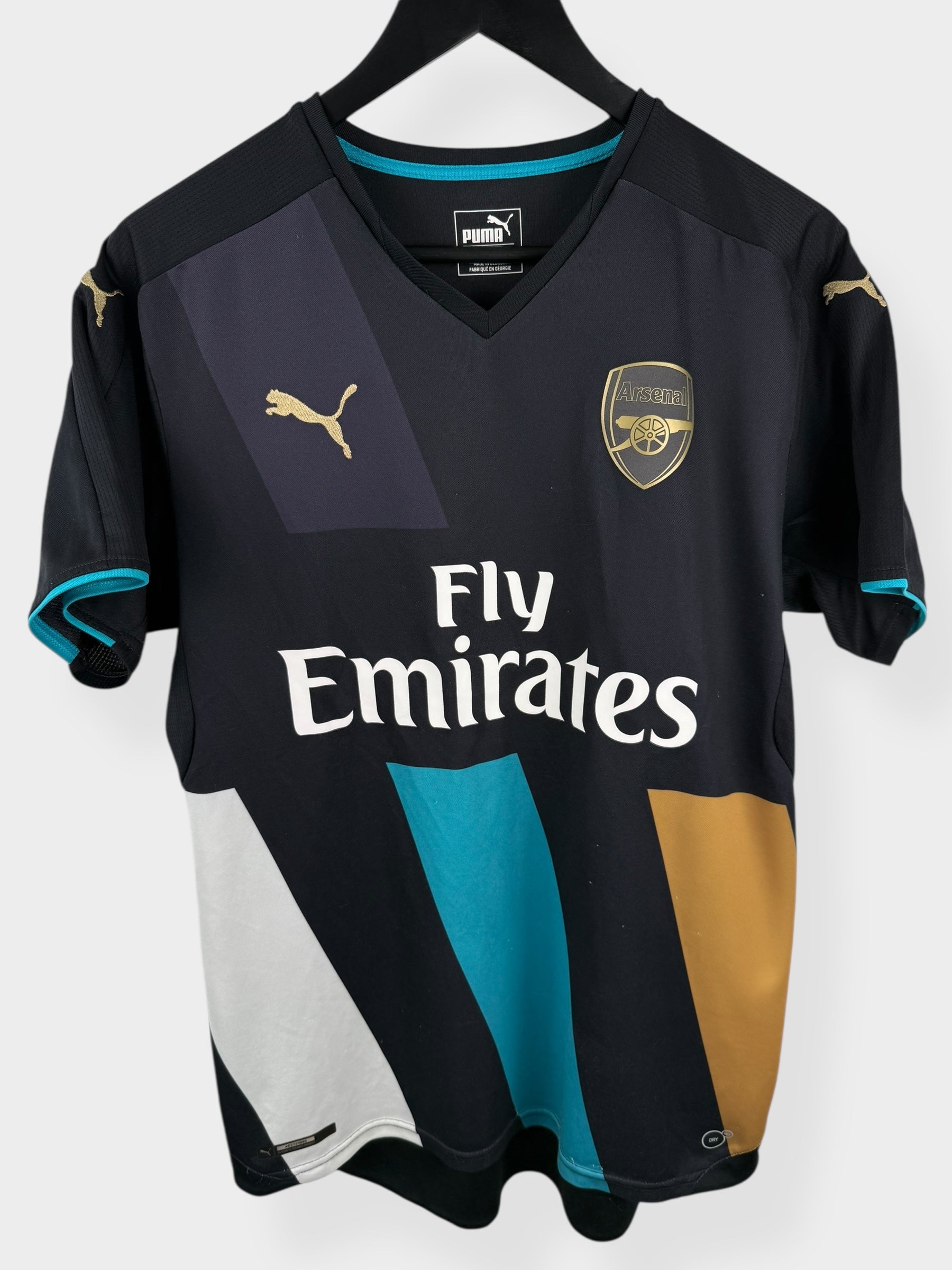 2015-16 ARSENAL THIRD SHIRT ALEXIS #17 M - Authentic Football Club