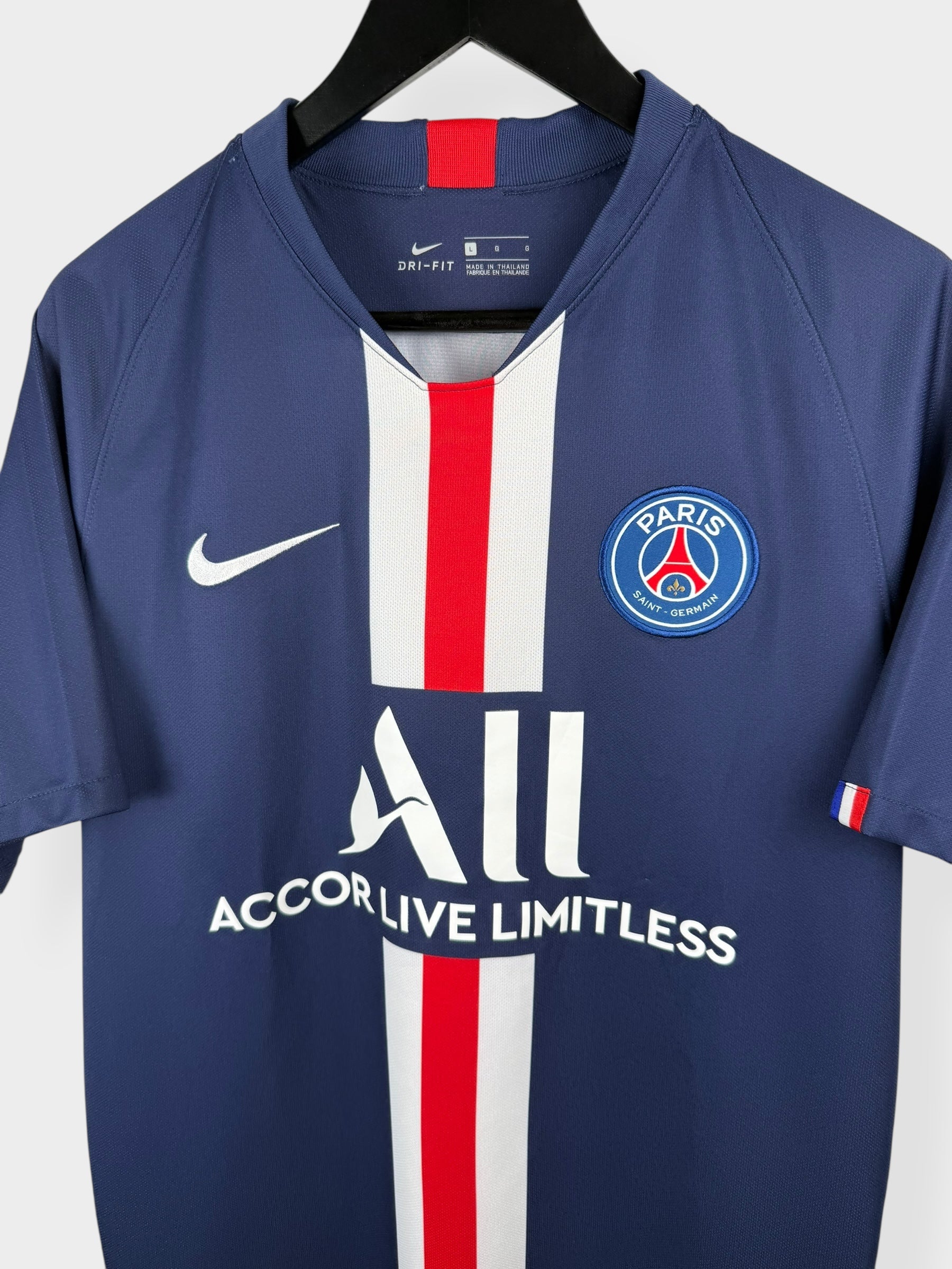 2019-20 PARIS SAINT-GERMAIN HOME SHIRT NEYMAR JR #10 L