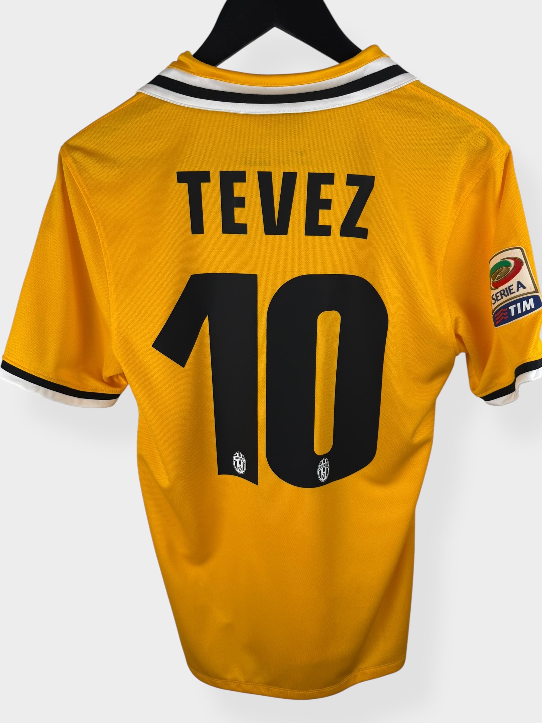 2013-14 JUVENTUS AWAY SHIRT TEVEZ #10 S