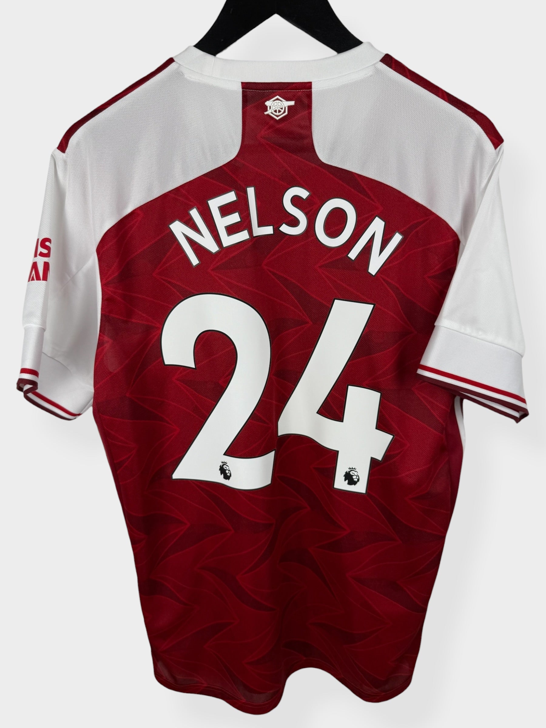 2020-21 ARSENAL HOME SHIRT NELSON #24 L