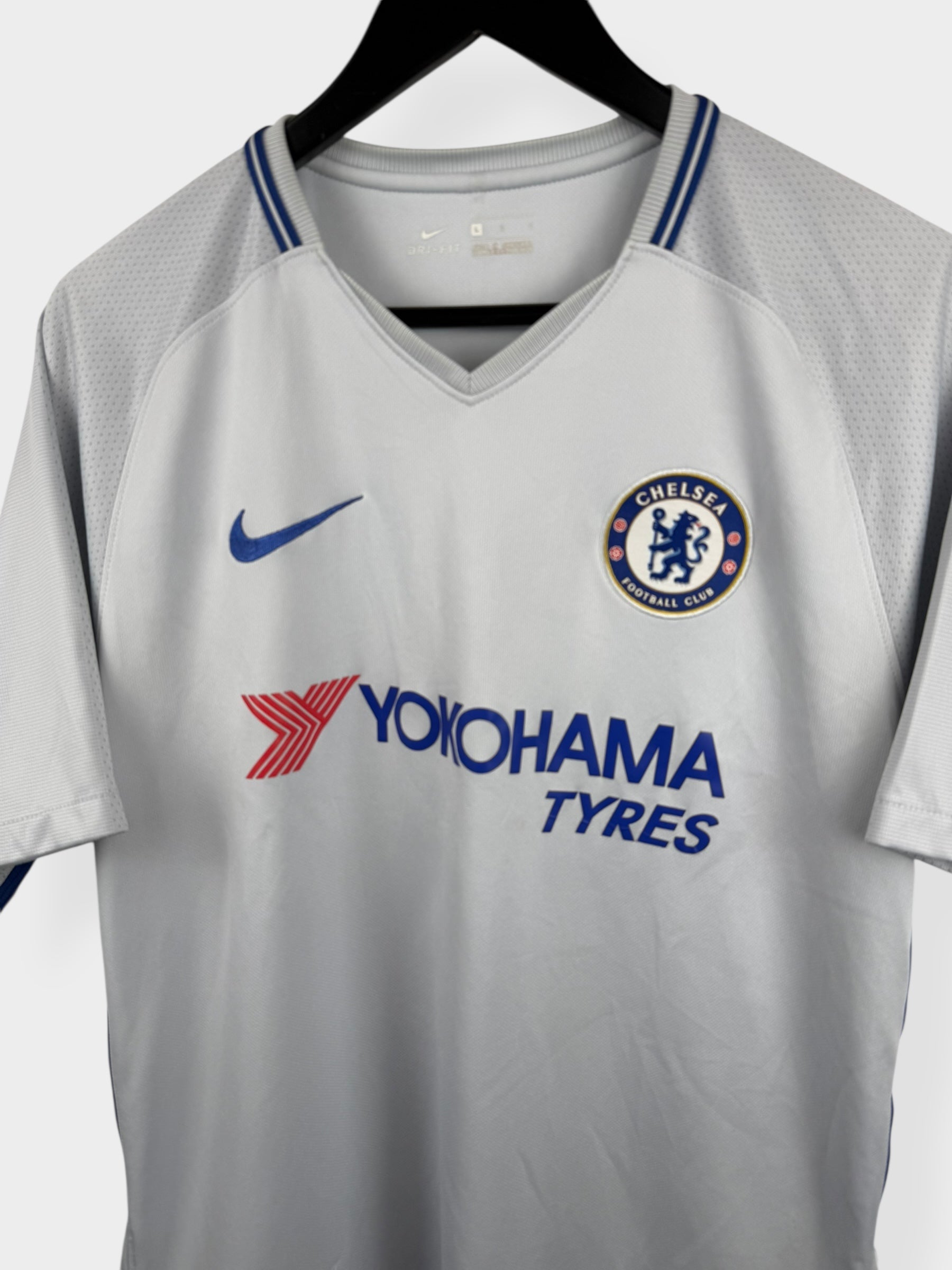 2017-18 CHELSEA AUSWÄRTSTRIKOT HAZARD #10 L