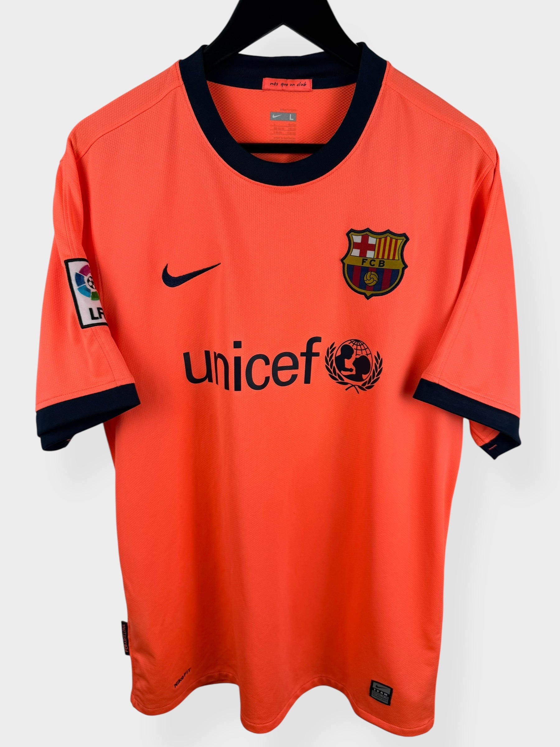 2012-13 BARCELONA AWAY SHIRT MESSI #10 M - Authentic Football Club