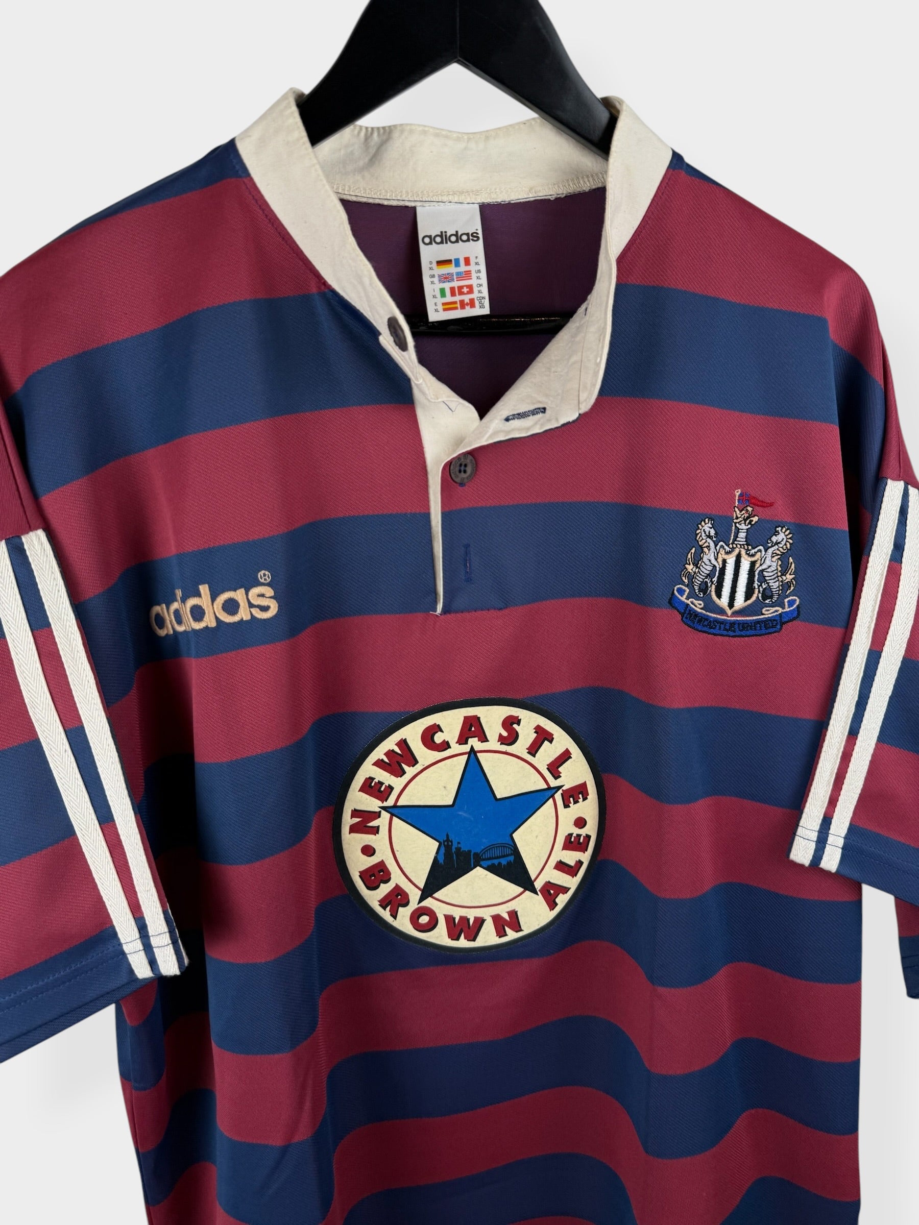MAILLOT EXTÉRIEUR DE NEWCASTLE UNITED 1995-96 XL