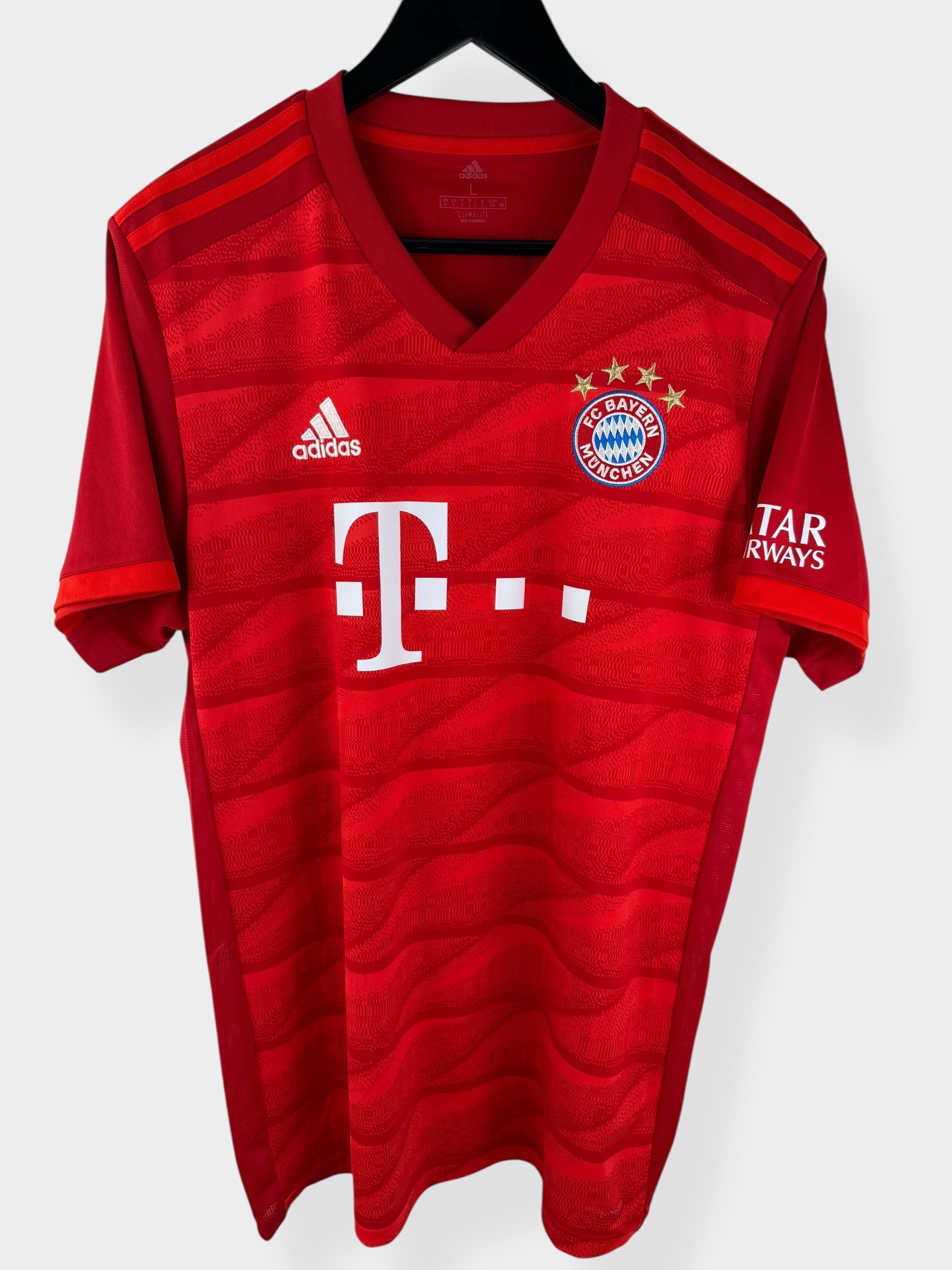 2019-20 BAYERN MUNICH HOME SHIRT ZIRKZEE #35 L