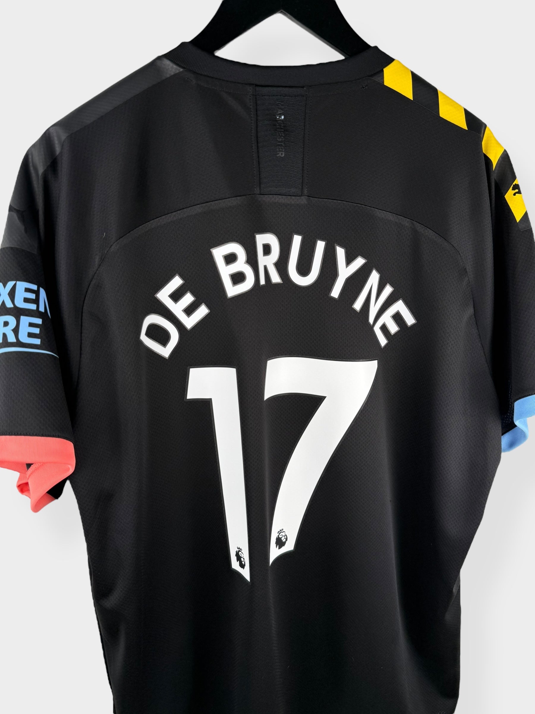2019-20 MANCHESTER CITY AWAY SHIRT DE BURYNE #17 XXL