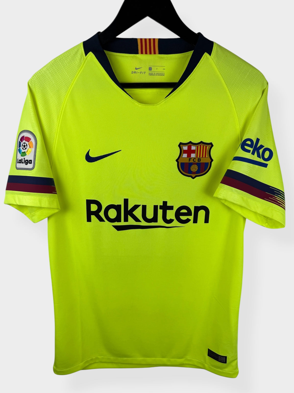 2018-19 BARCELONA AWAY SHIRT MESSI #10 L