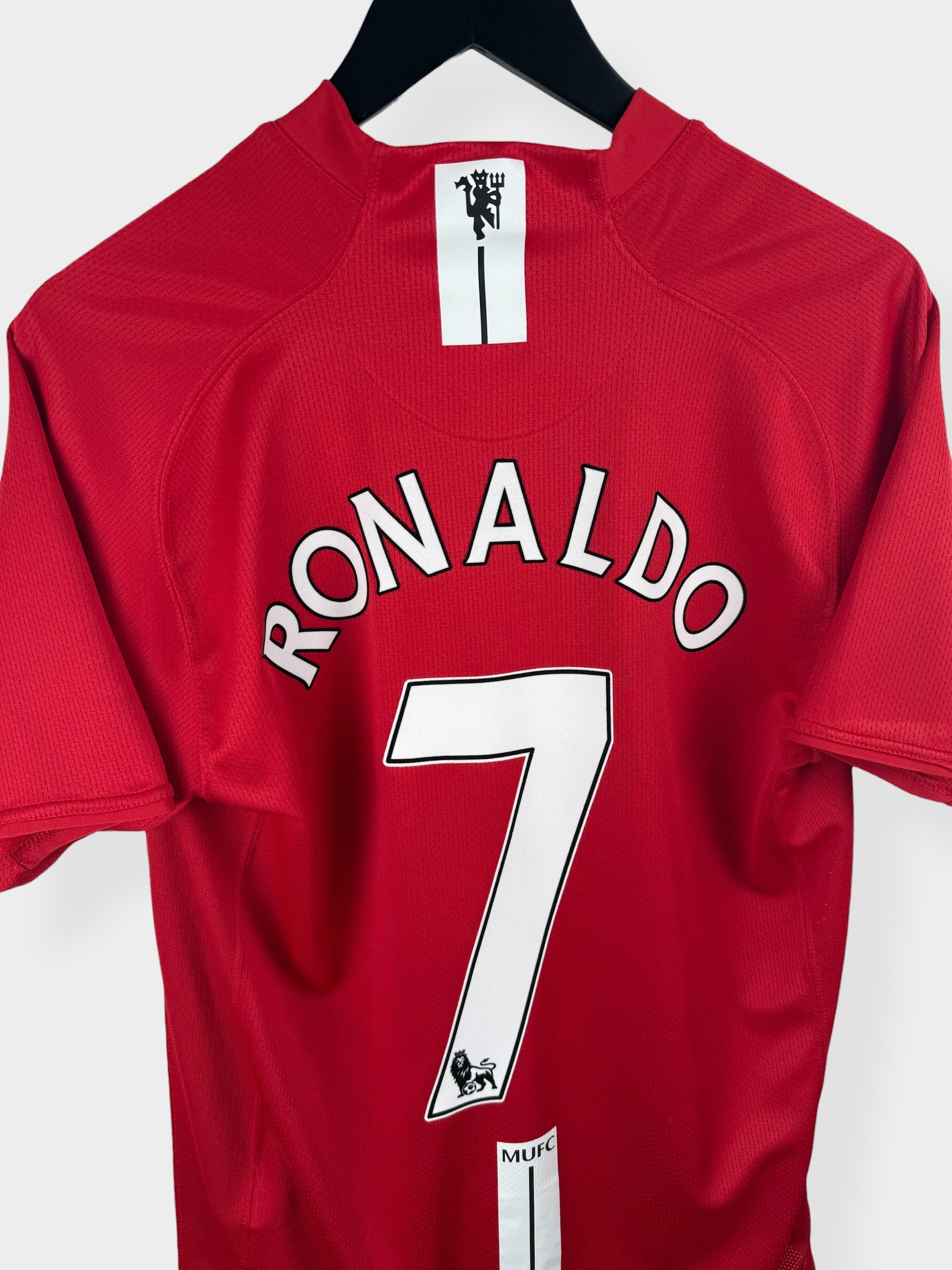 MAILLOT DOMICILE MANCHESTER UNITED 2007-09 RONALDO #7 M