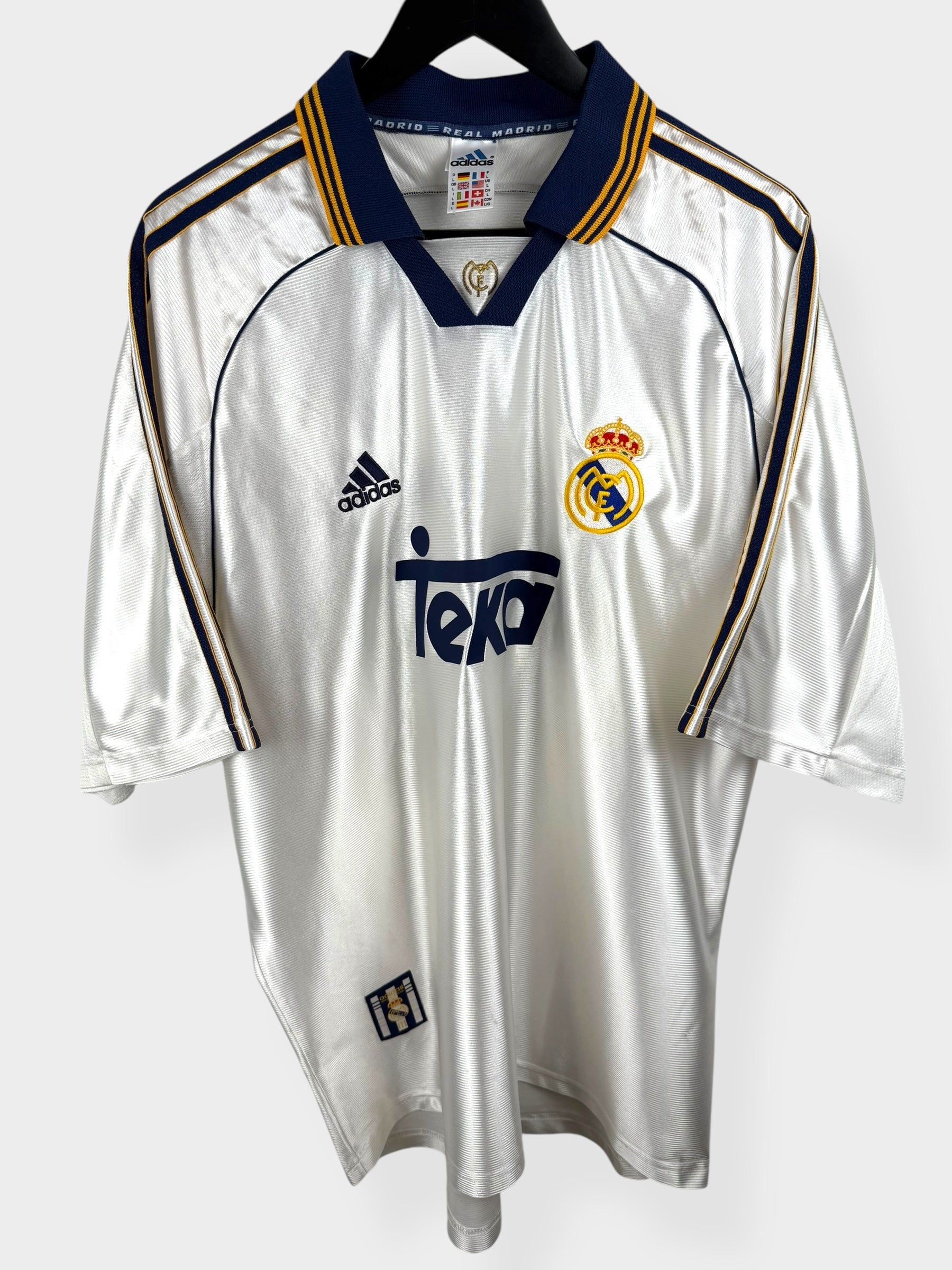 1998-00 REAL MADRID THUISSHIRT R. CARLOS #3 L