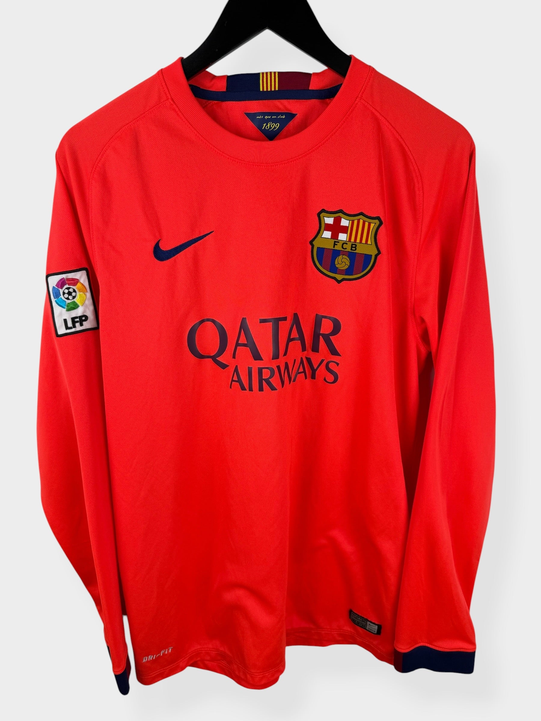 2014-15 BARCELONA AUSWÄRTSTRIKOT LS MESSI #10 L