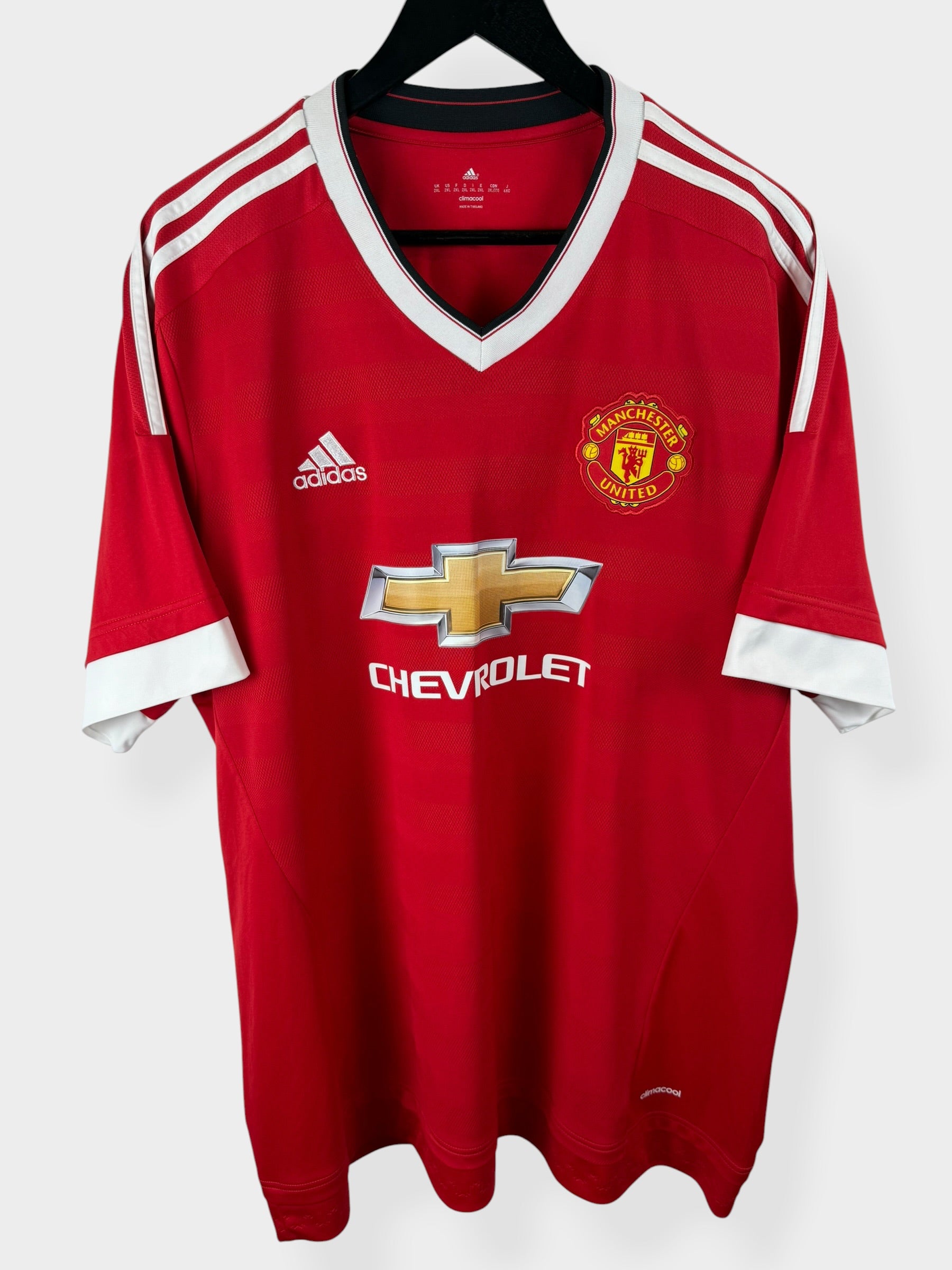 MAILLOT DOMICILE MANCHESTER UNITED 2015-16 CARRICK #16 XXL
