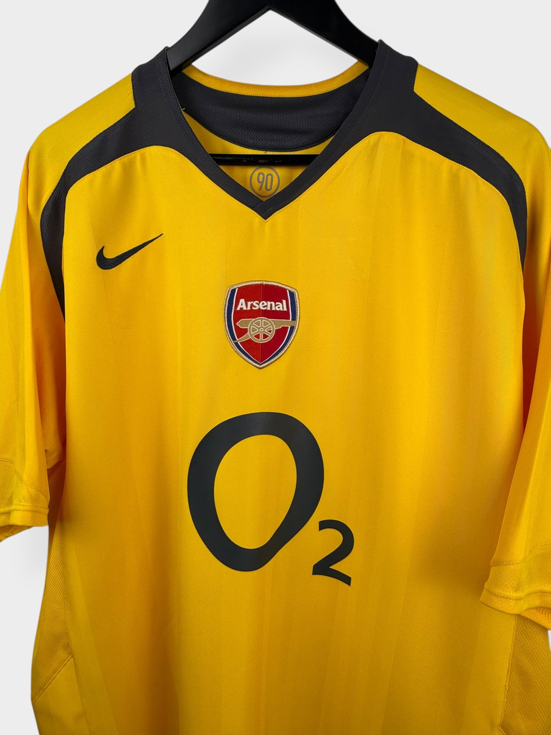 2005-06 ARSENAL AWAY SHIRT HENRY #14 XL