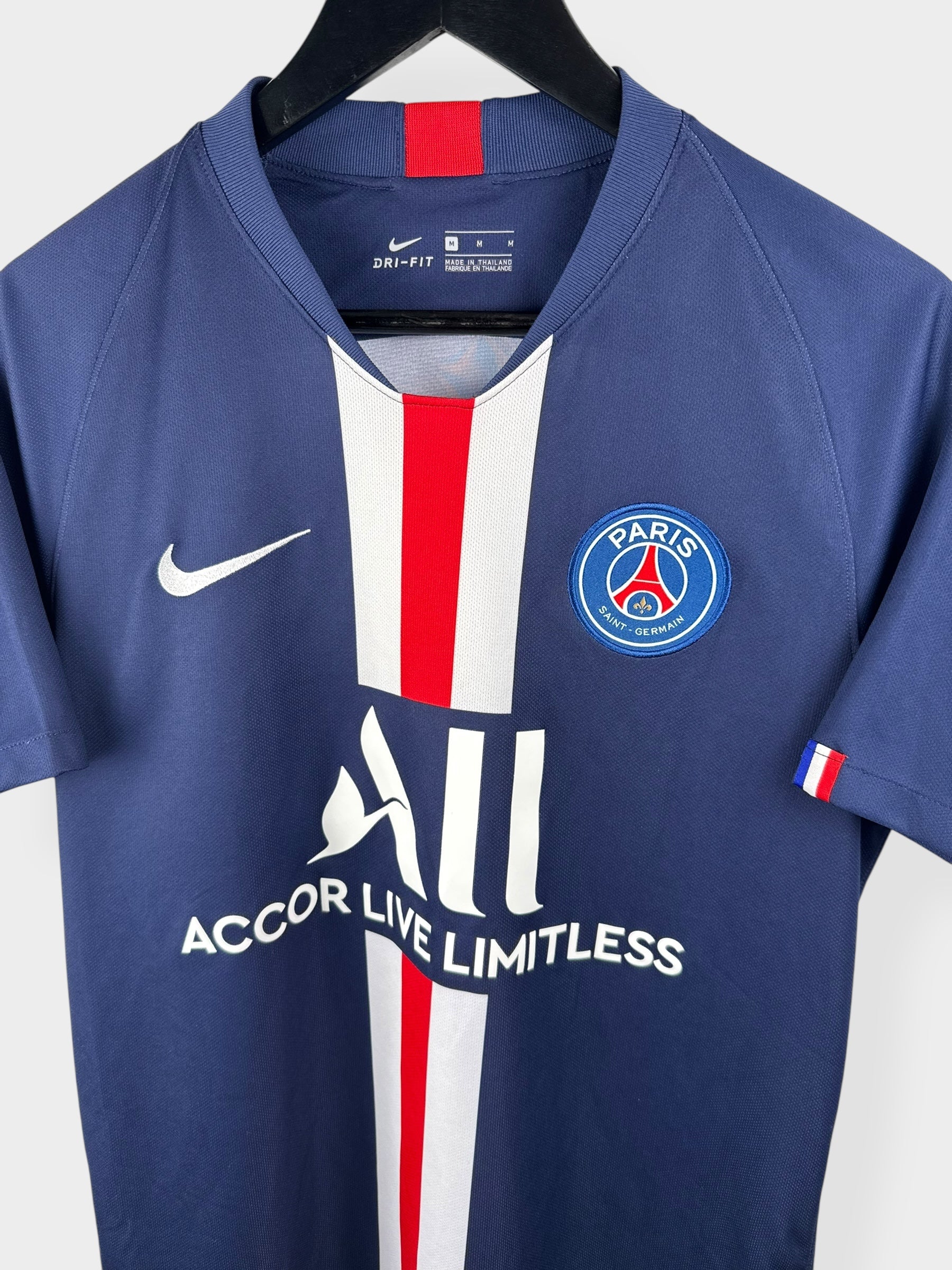 2019-20 PARIS SAINT-GERMAIN HOME SHIRT MBAPPE #7 M - Authentic Football Club