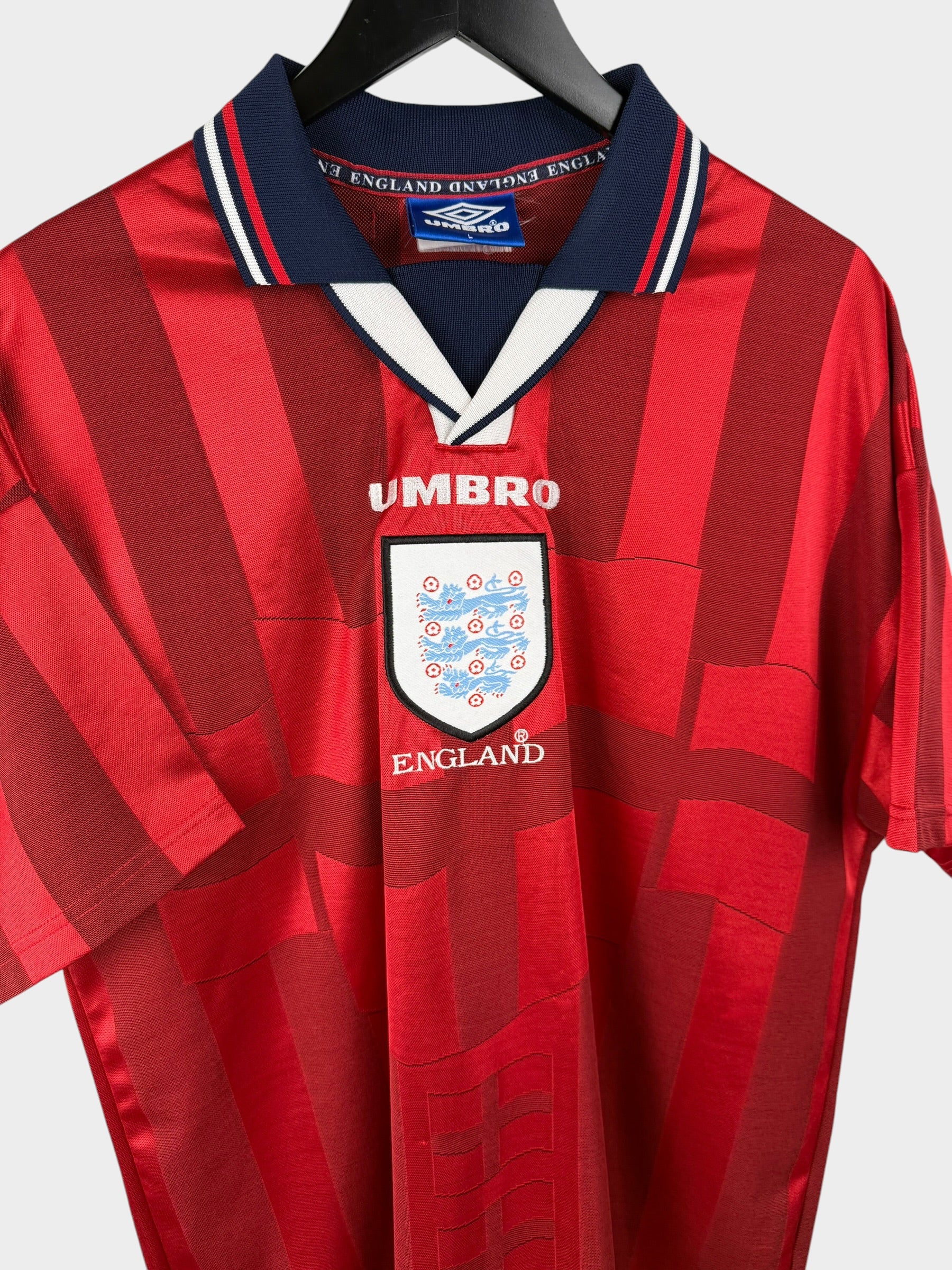 MAILLOT EXTÉRIEUR ANGLETERRE 1997-99 L