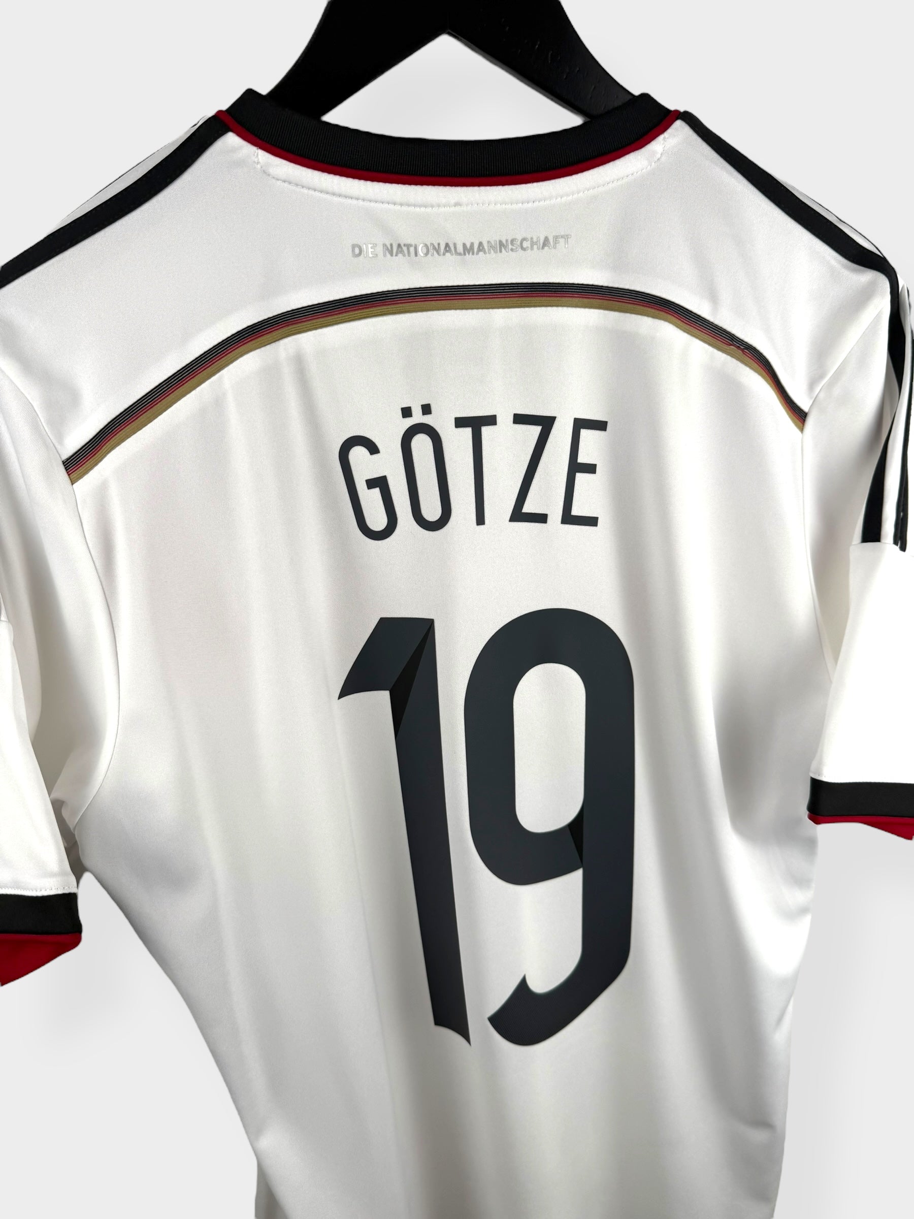 2014-15 GERMANY HOME SHIRT GOTZE #19 M - Authentic Football Club