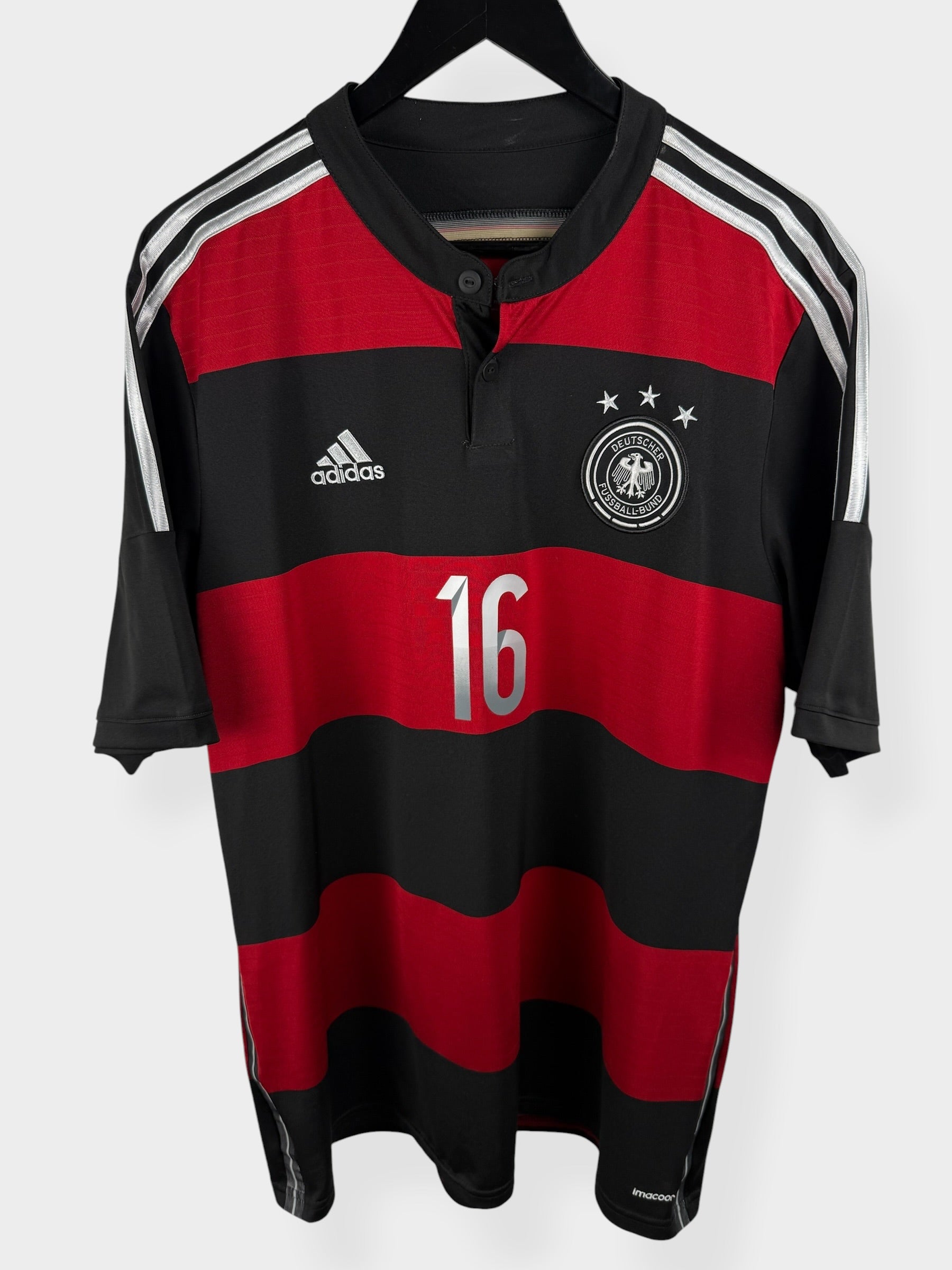 2014-15 DEUTSCHLAND AUSWÄRTSTRIKOT LAHM #16 XL