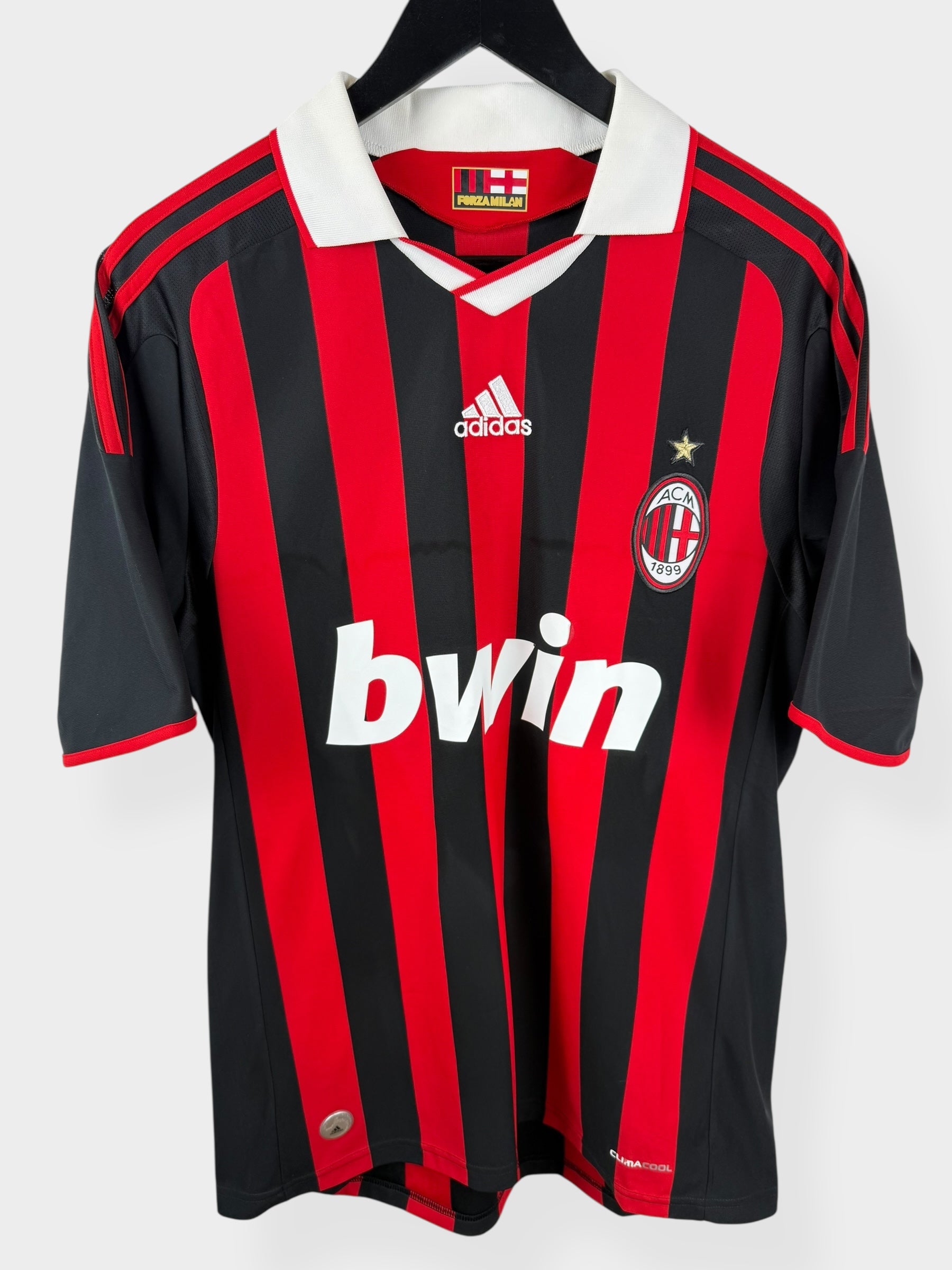 2009-10 AC MILAN HEIMTRIKOT BECKHAM #32 M