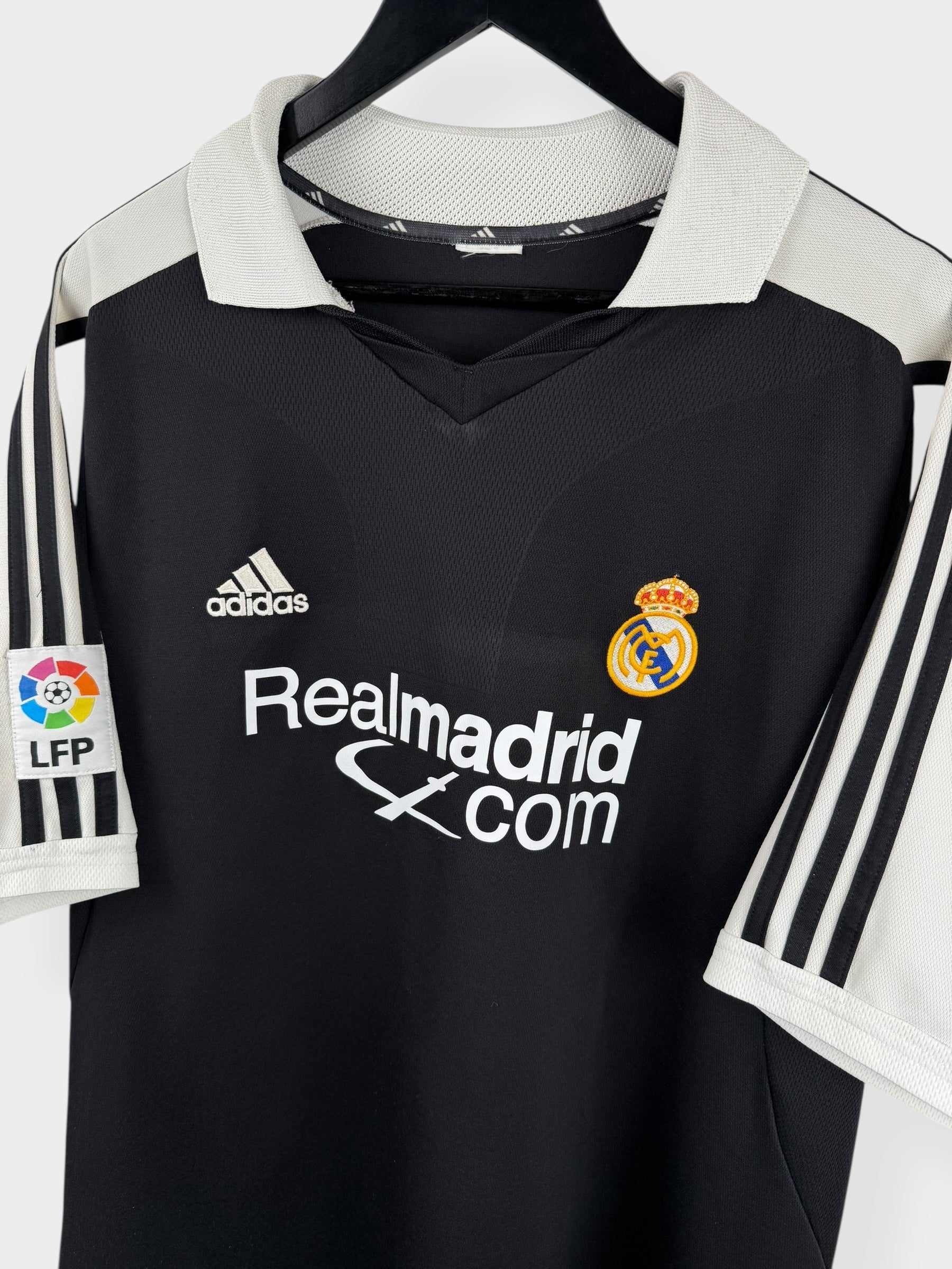 2001-02 REAL MADRID AWAY SHIRT ZIDANE #5 L - Authentic Football Club
