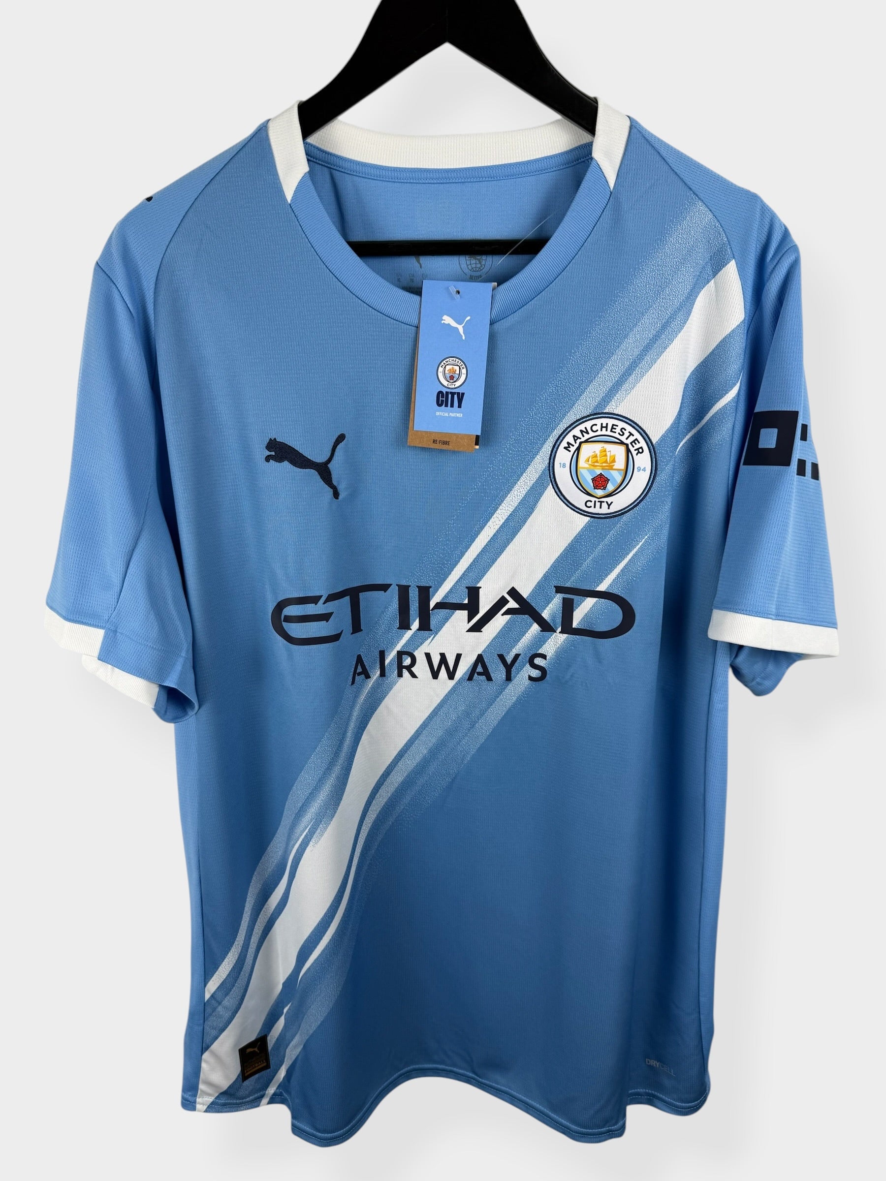 2025-26 MANCHESTER CITY HOME SHIRT BERNARDO #20 XL