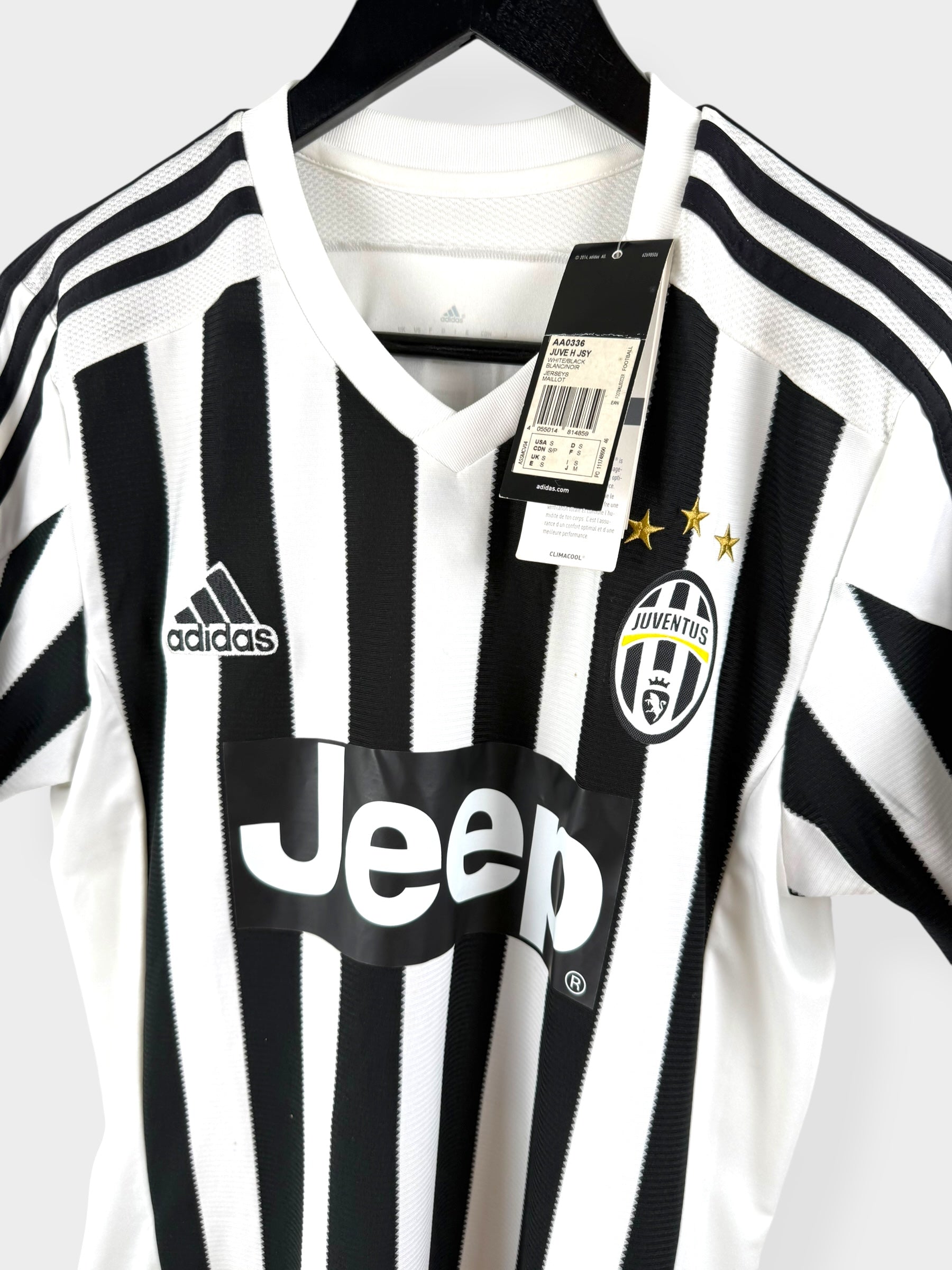 2015-16 JUVENTUS HOME SHIRT POGBA #10 S - AA0336