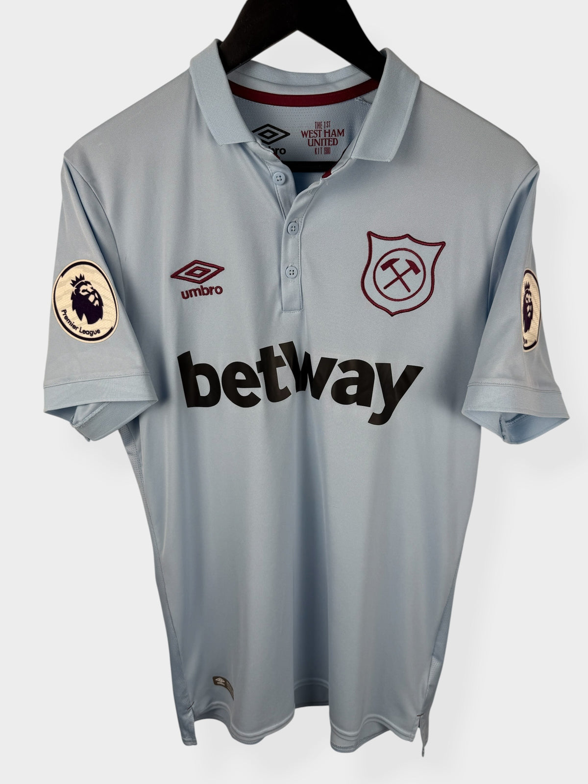 MAILLOT THIRD WEST HAM UNITED 2017-18 CHICHARITO #17 M