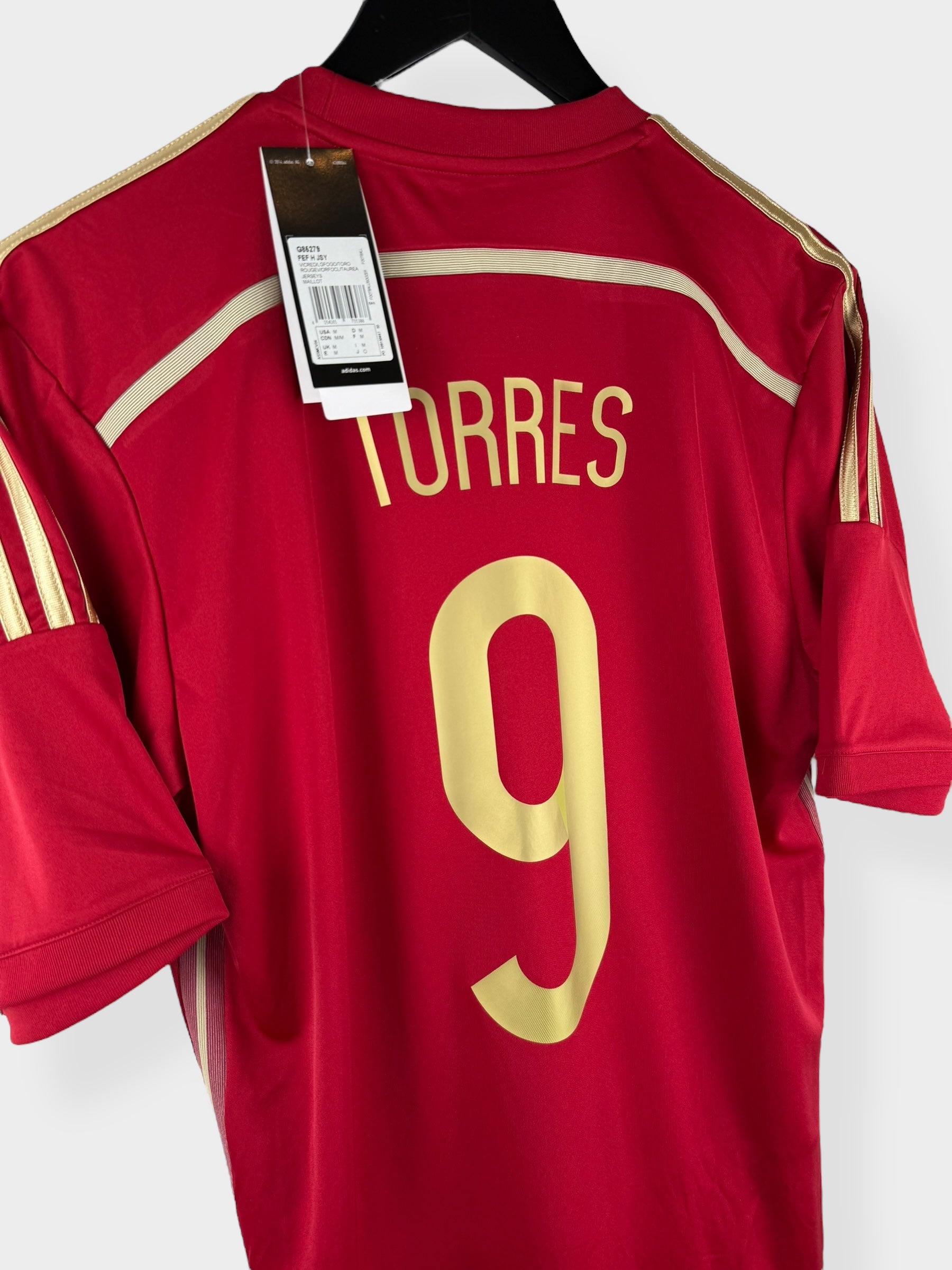 2014-15 SPANJE THUISSHIRT TORRES #9 M
