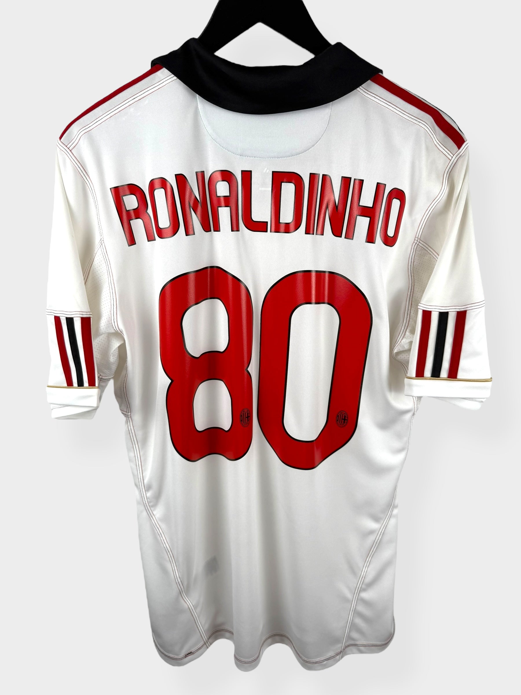 2010-11 AC MILAN AWAY SHIRT RONALDINHO #80 M - Authentic Football Club