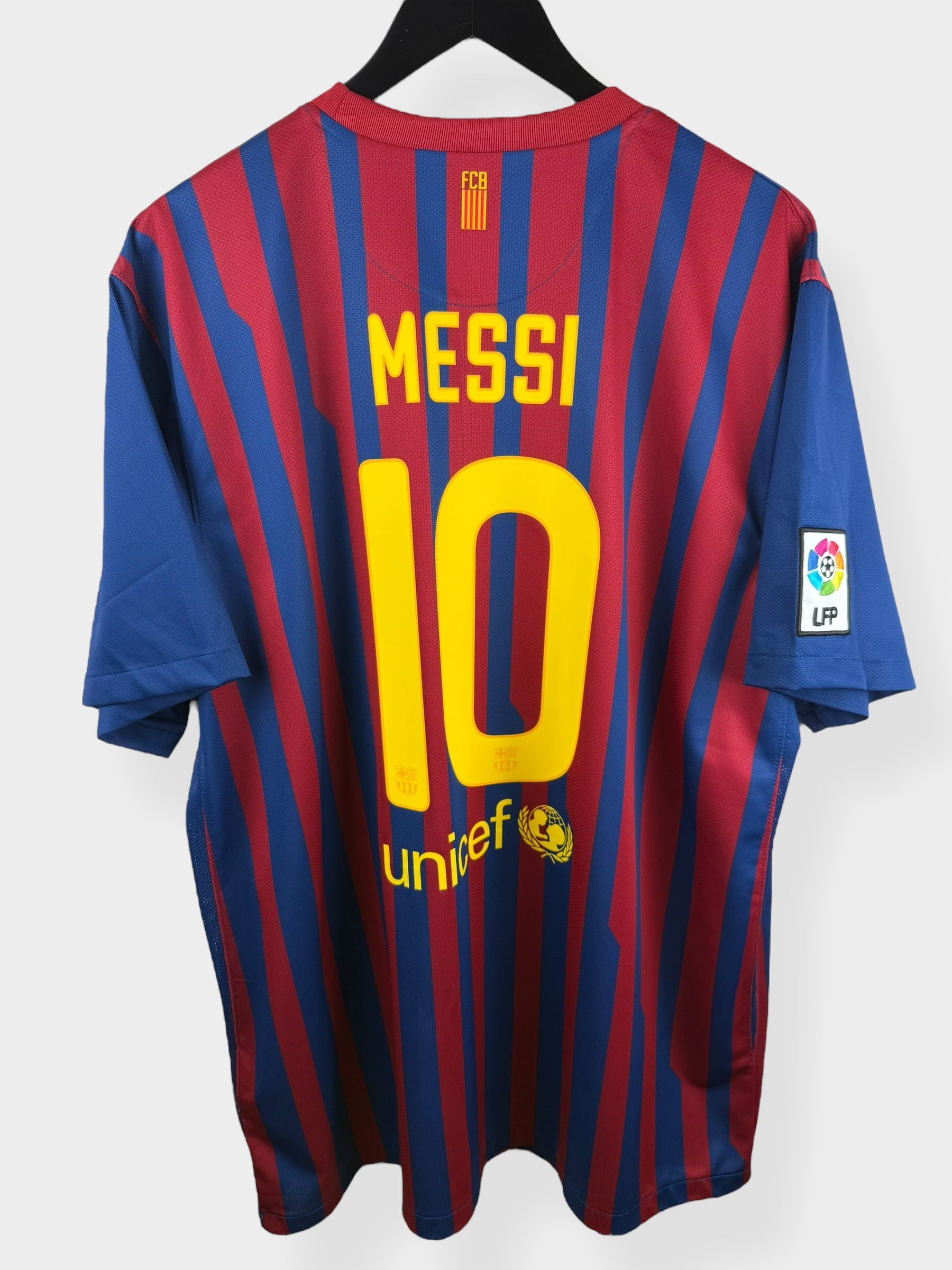 2011-12 BARCELONA THUISSHIRT MESSI #10 XXL