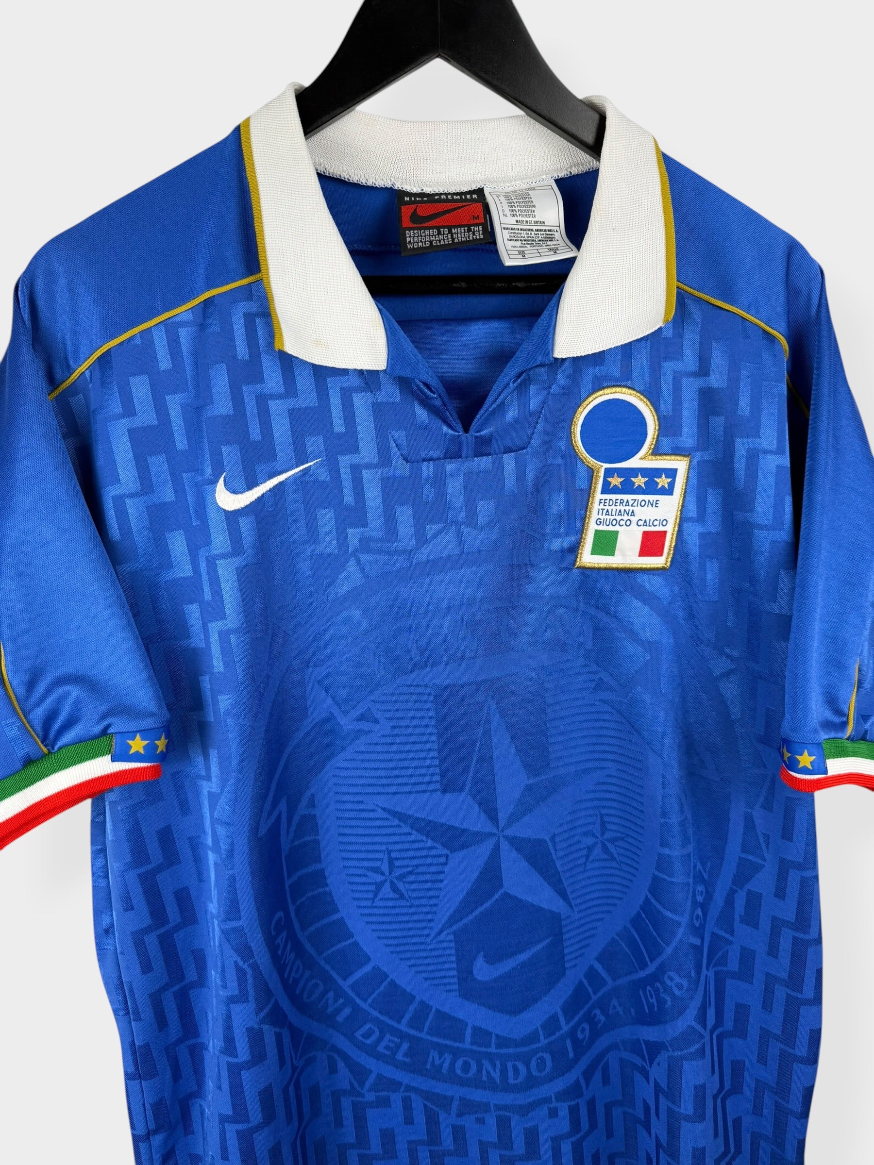 1994-96 ITALY HOME SHIRT M
