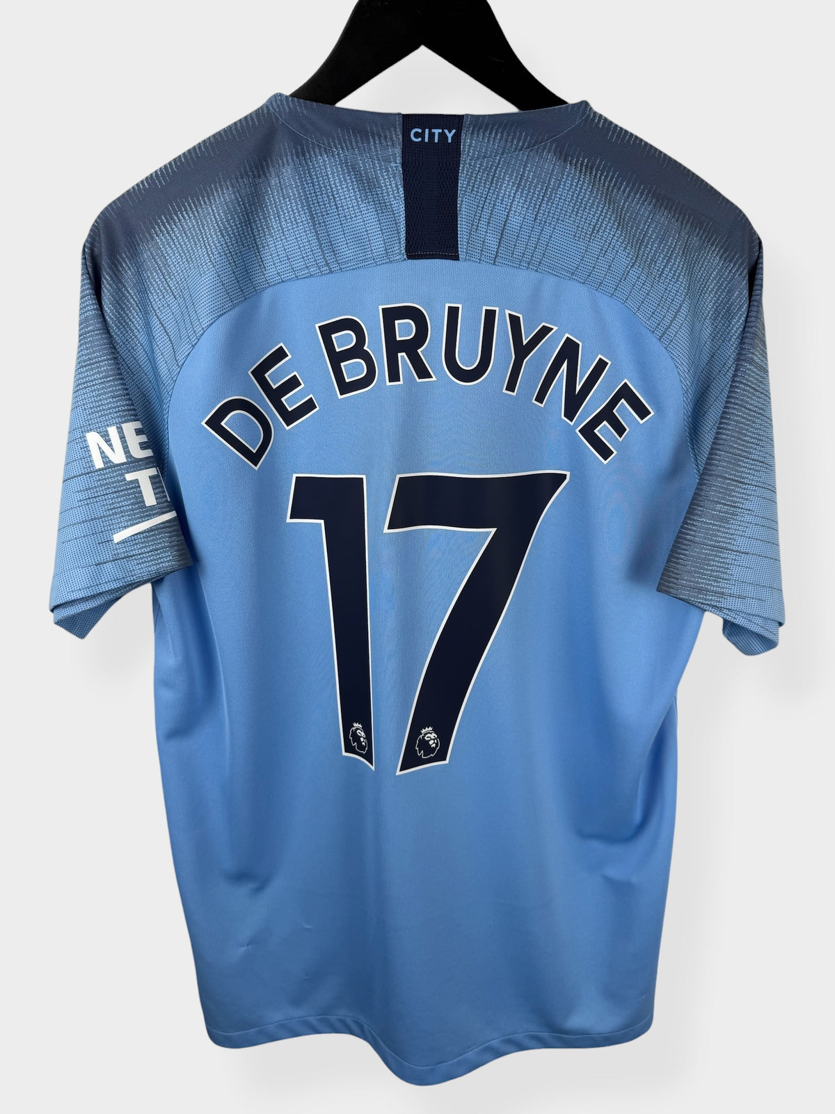 2018-19 MANCHESTER CITY HEIMTRIKOT DE BRUYNE #17 L