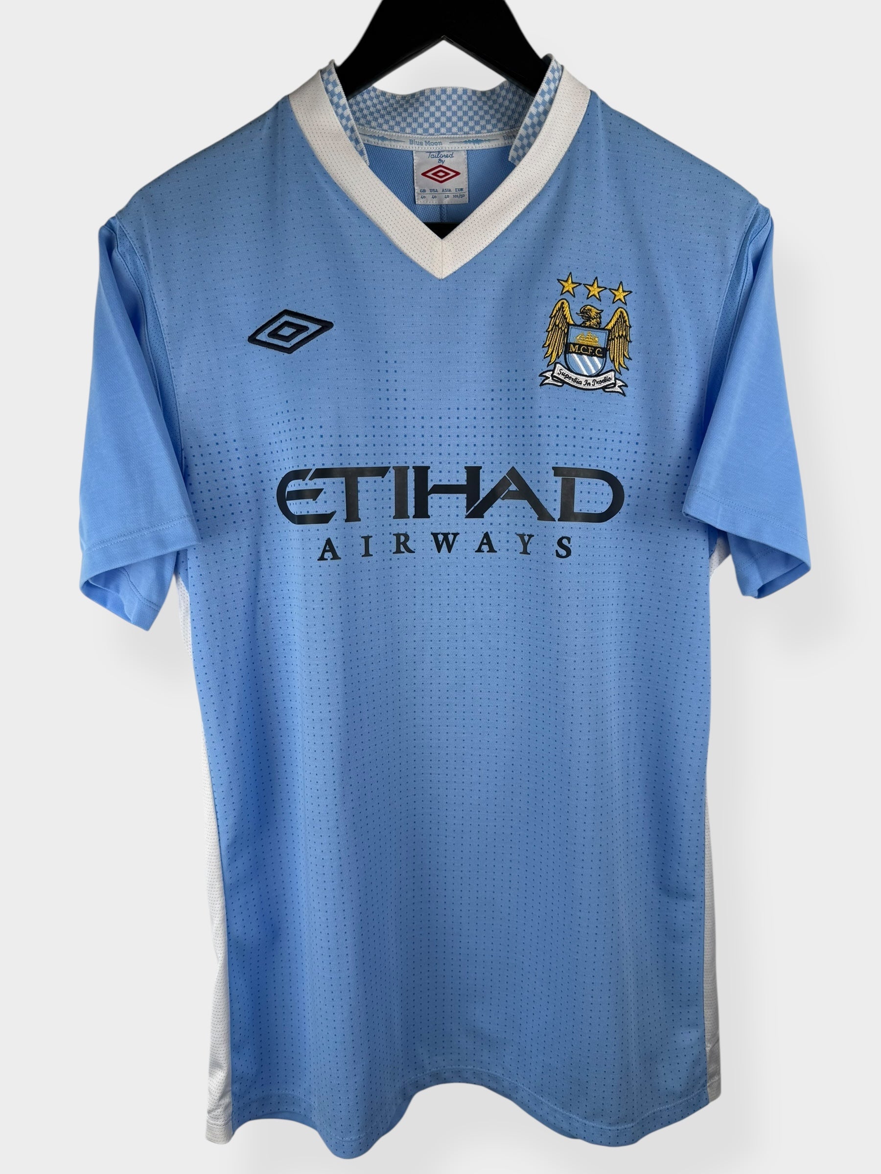 2011-12 MANCHESTER CITY HOME SHIRT SILVA #21 L