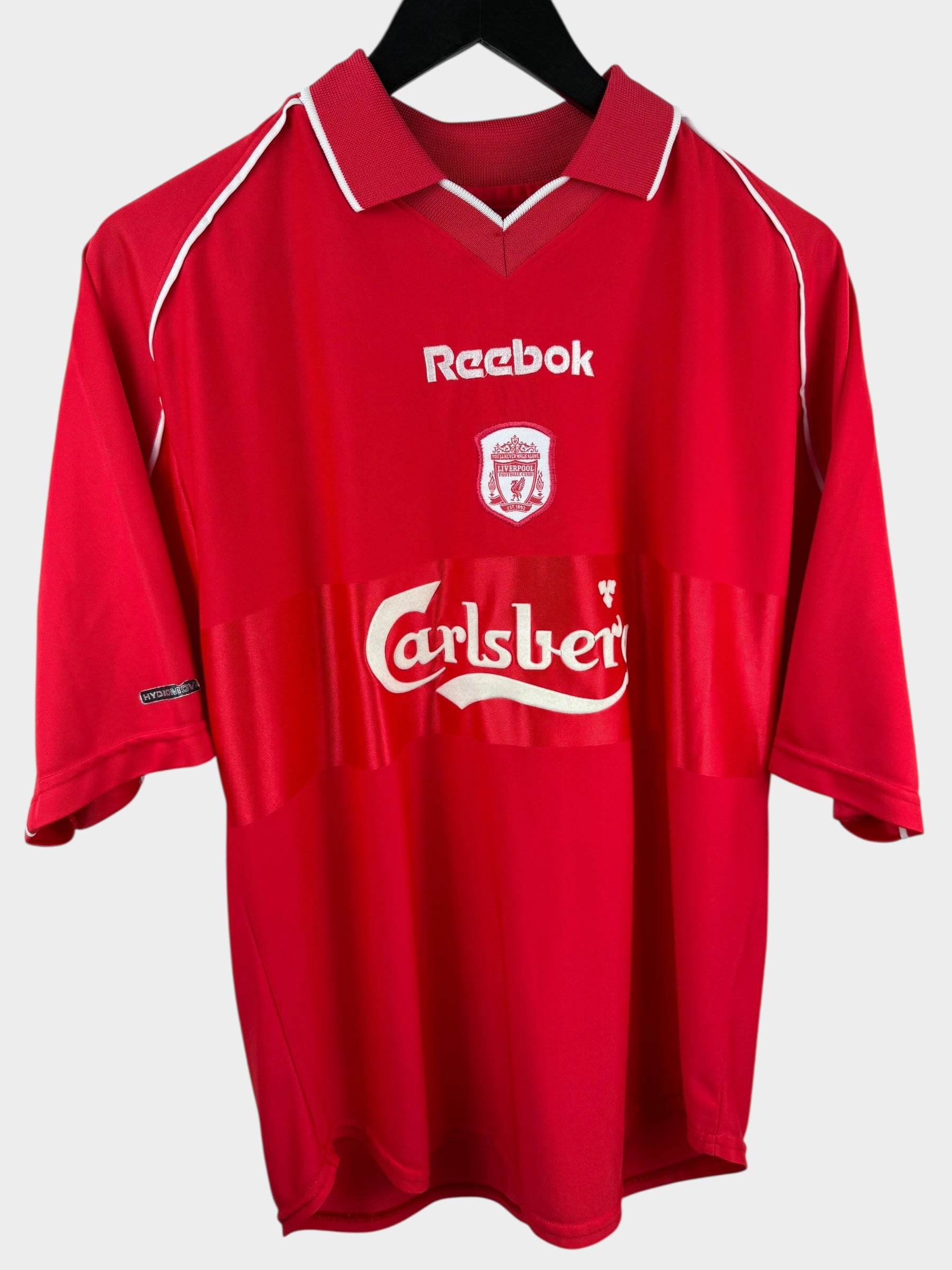 2000-02 LIVERPOOL HOME SHIRT GERRARD #17 M