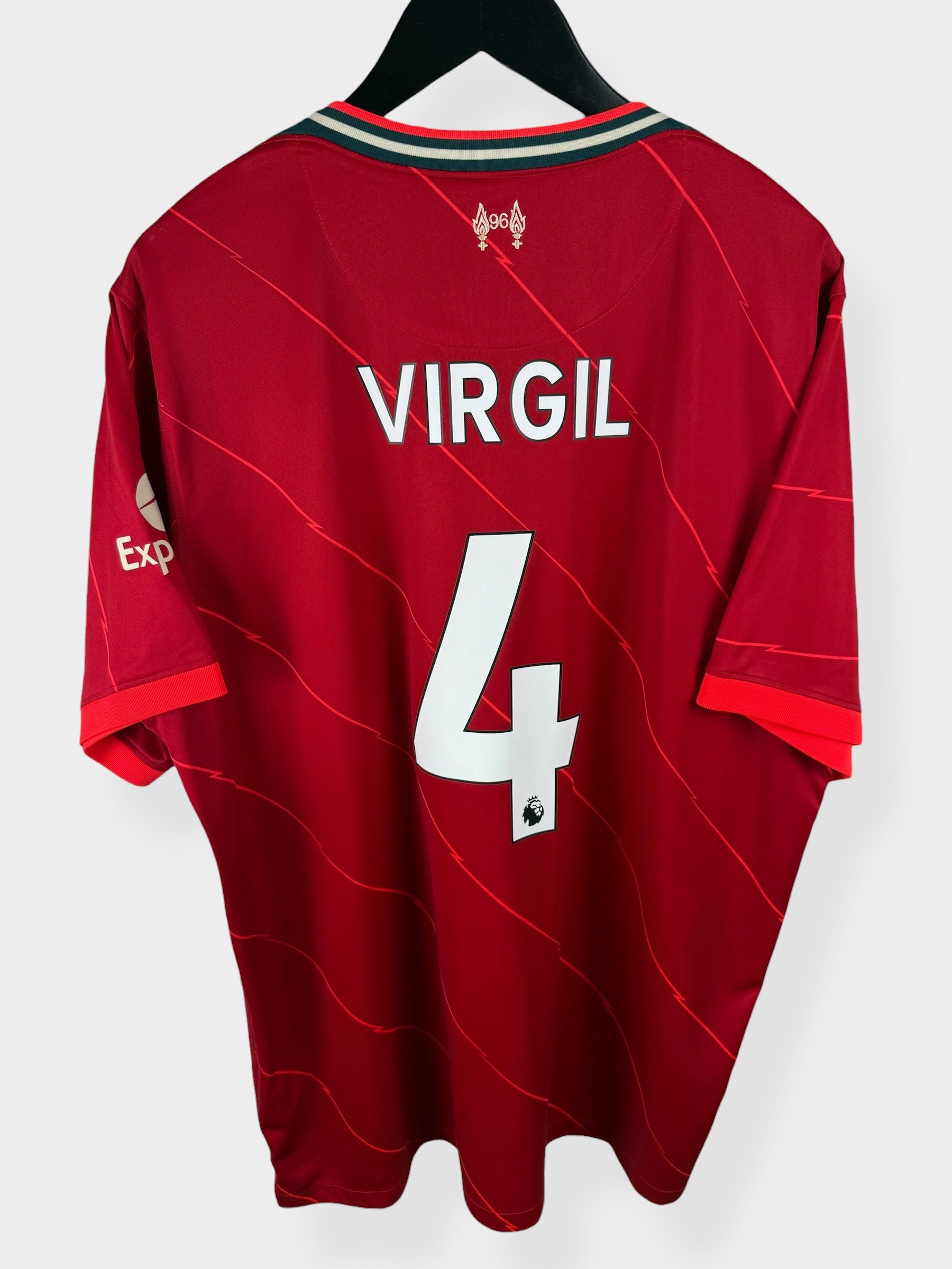 2021-22 LIVERPOOL HEIMTRIKOT VIRGIL #4 XXL