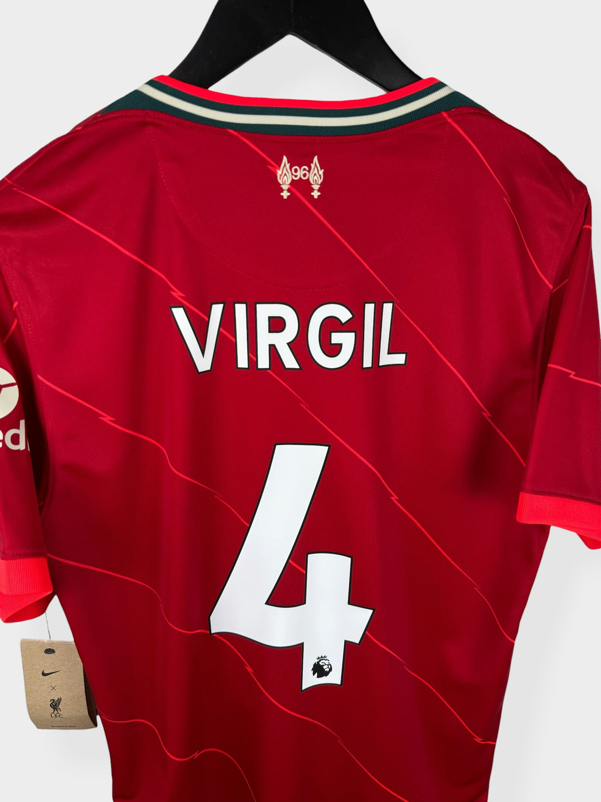 2021-22 LIVERPOOL HEIMTRIKOT VIRGIL #4 M