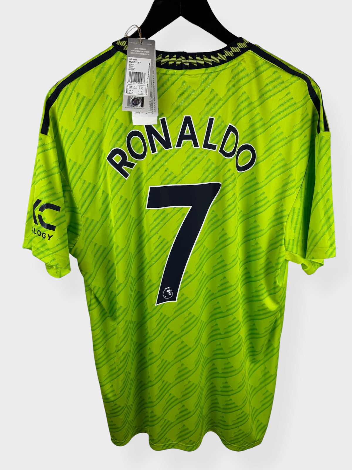 2022-23 MANCHESTER UNITED DRITTES TRIKOT RONALDO #7 XL