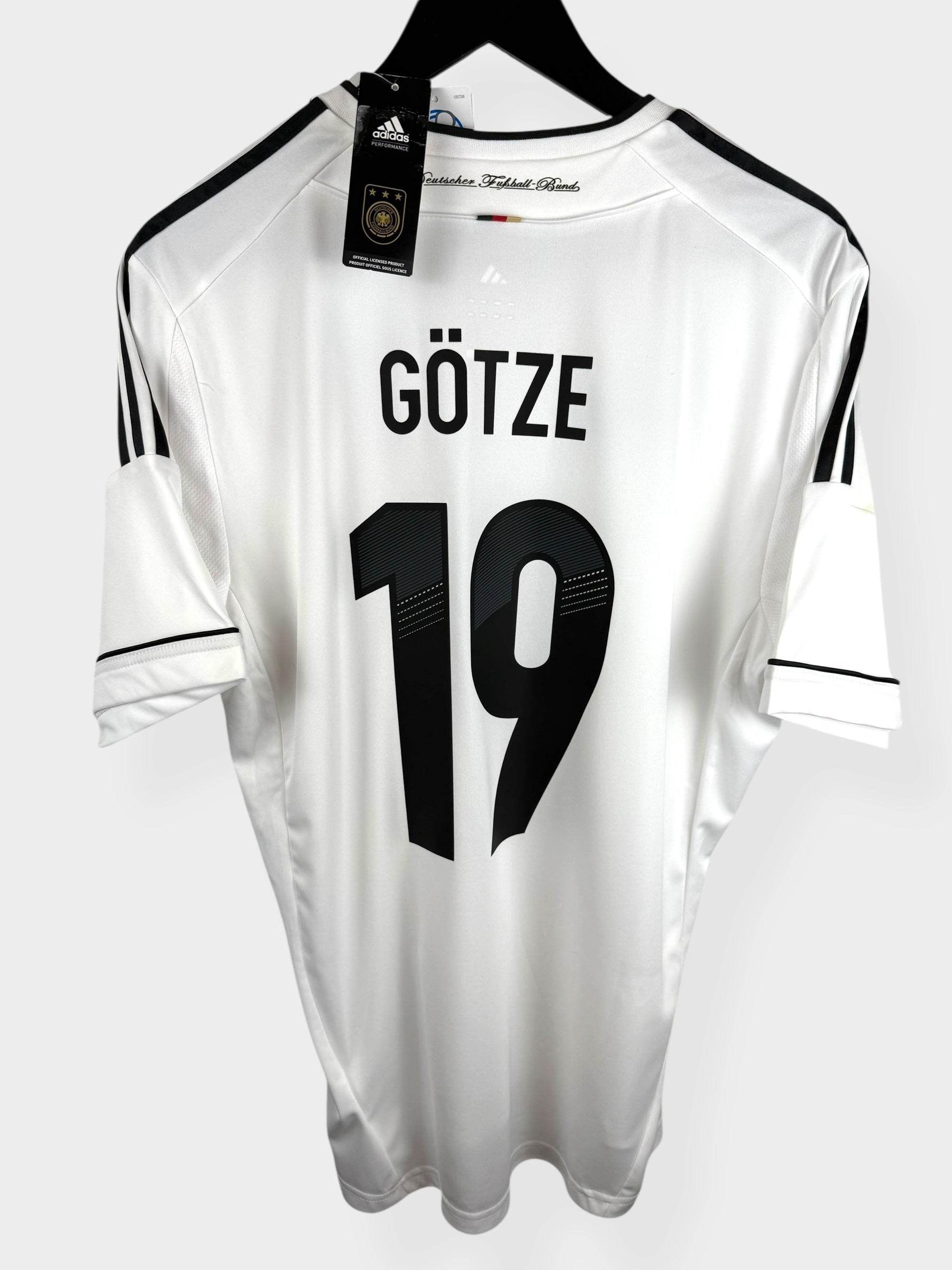 2012-13 GERMANY HOME SHIRT GOTZE #19 L - Authentic Football Club