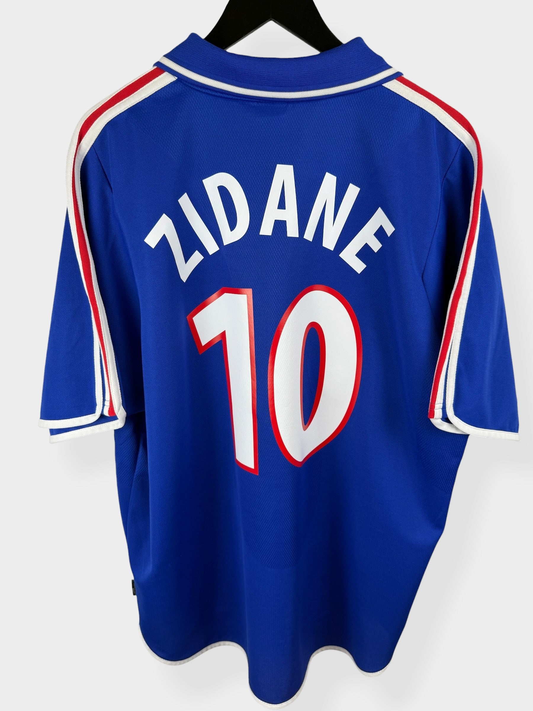2000-02 FRANCE HOME SHIRT ZIDANE #10 XXL