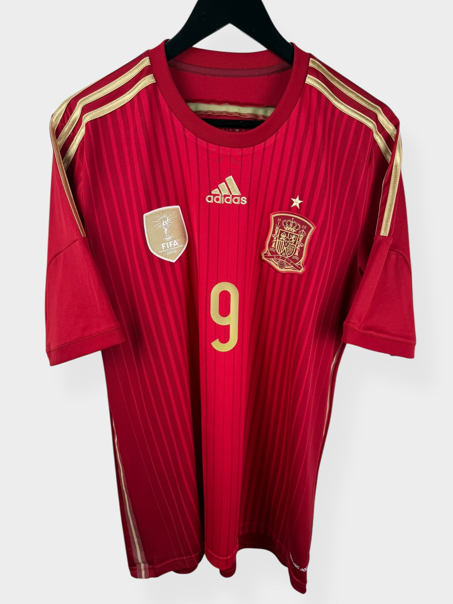 2014-15 SPAIN HOME SHIRT TORRES #9 L