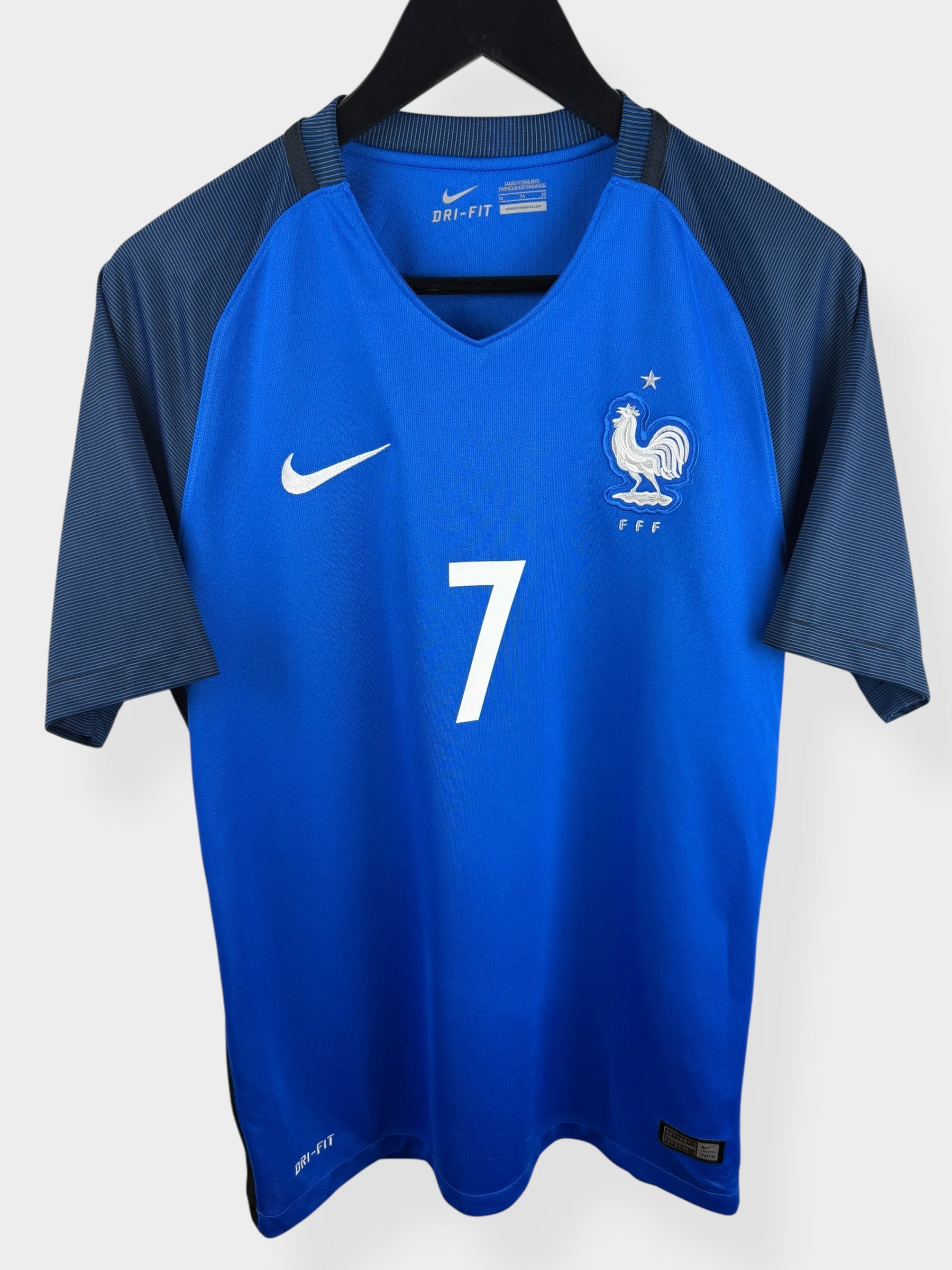 2016-17 FRANCE HOME SHIRT GRIEZMANN #7 M - Authentic Football Club