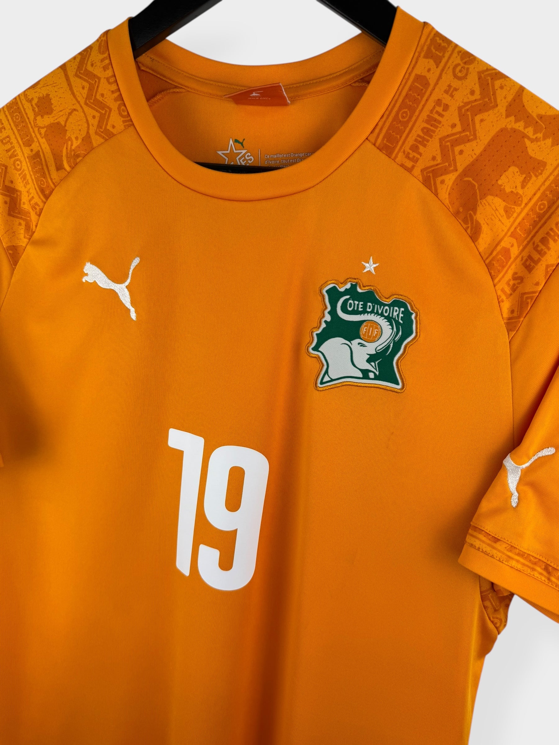 2014-16 IVORY COAST HOME SHIRT TOURE YAYA #19 M
