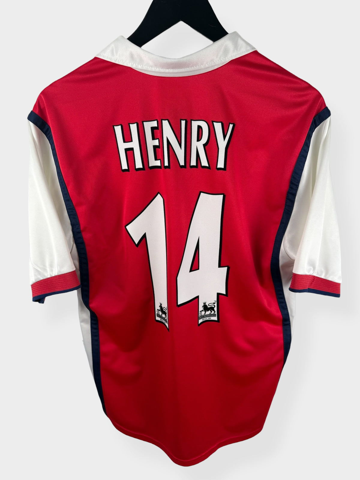 1999-00 ARSENAL AUSWÄRTSTRIKOT HENRY #14 S