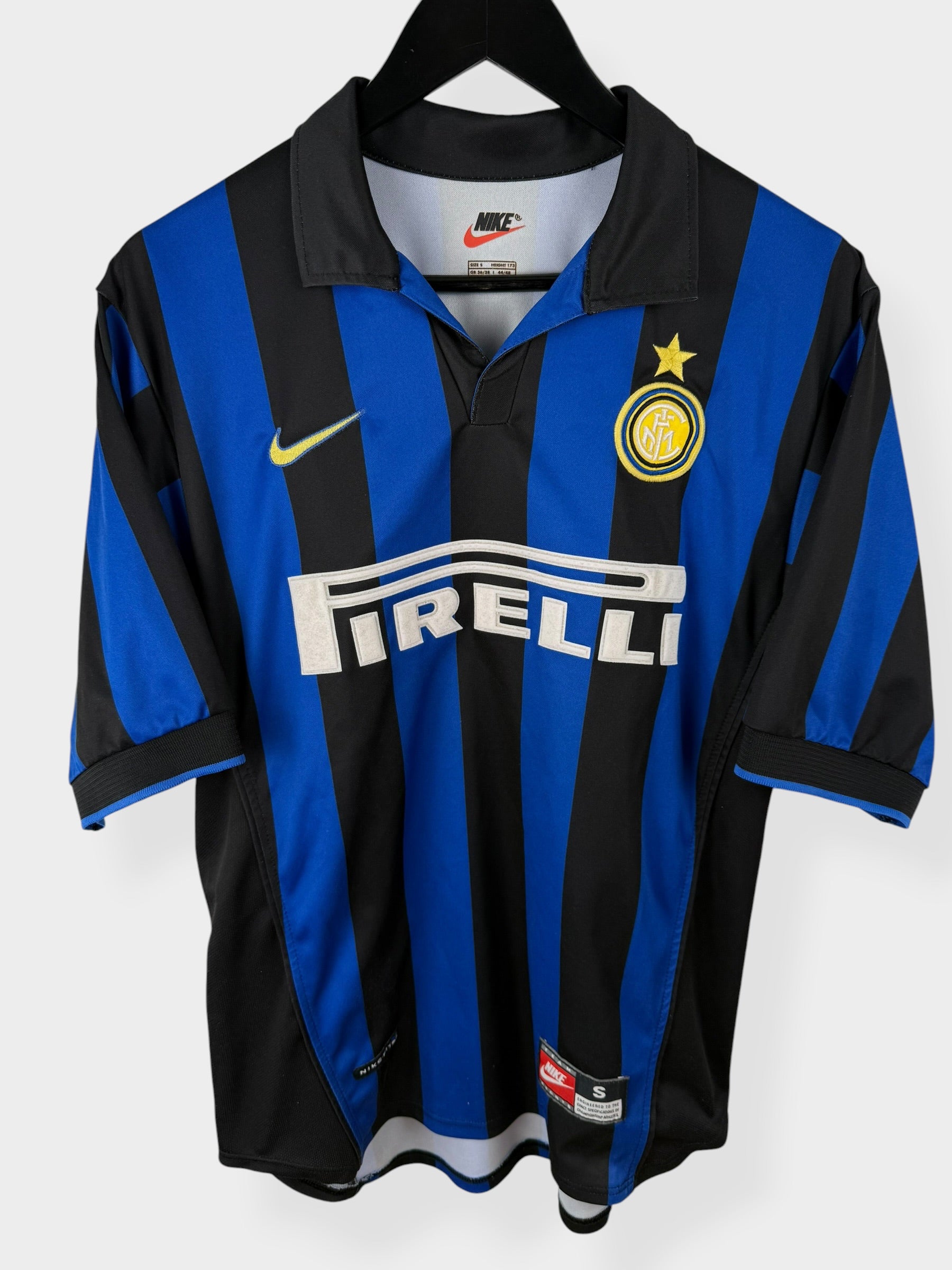 1998-99 INTER MILAN HEIMTRIKOT RONALDO #9 S
