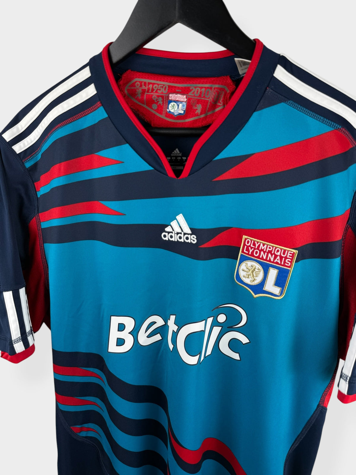 2010-11 OLYMPIQUE LYONNAIS DERDE SHIRT M